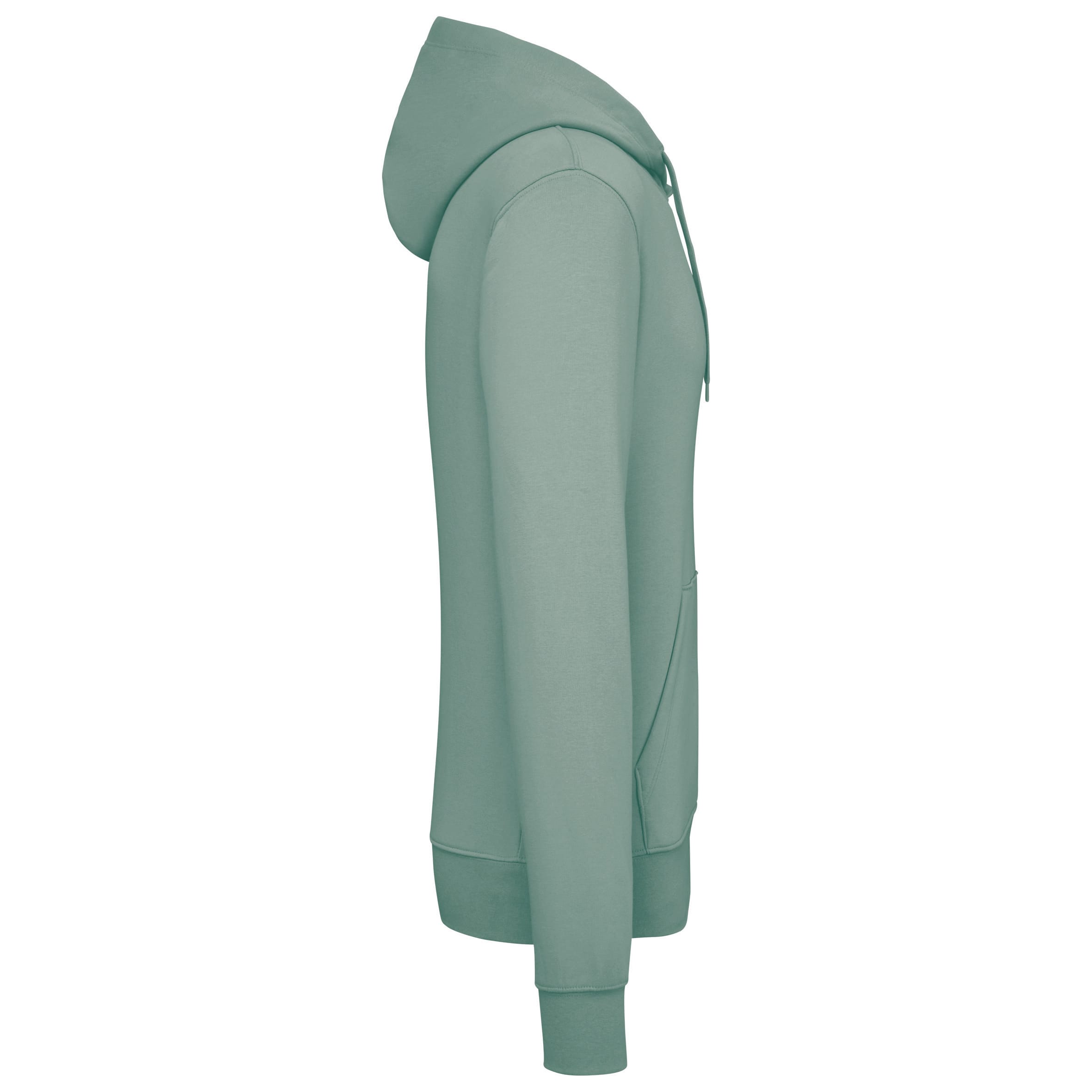 Ecologische herensweater met capuchon
