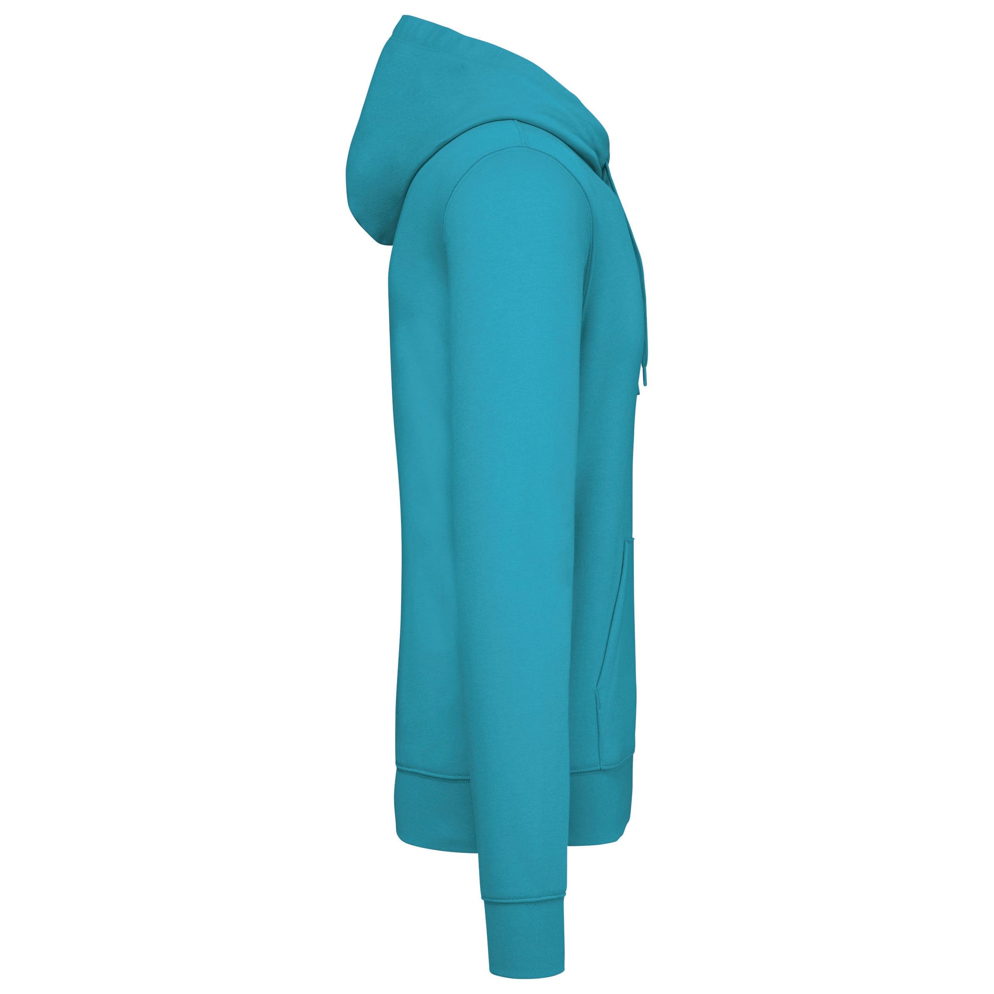 Ecologische herensweater met capuchon