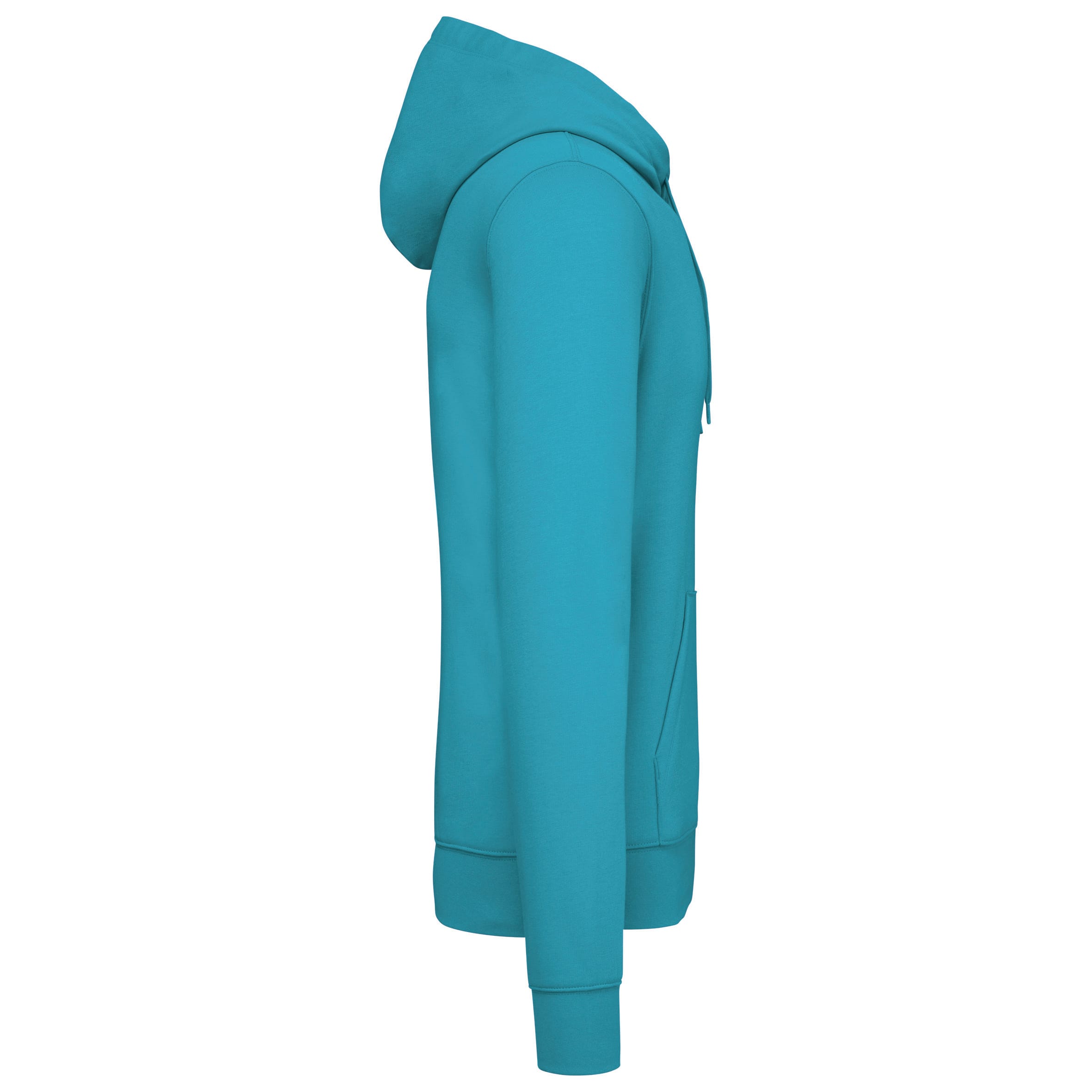 Ecologische herensweater met capuchon