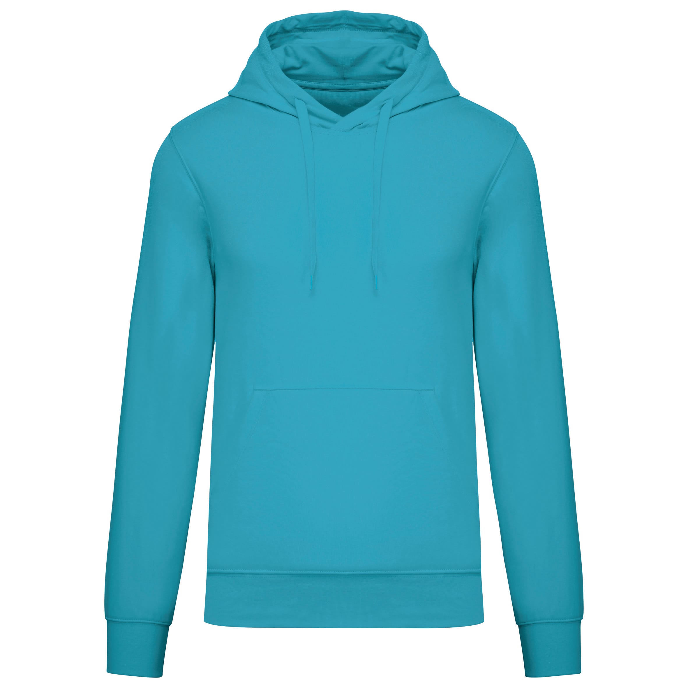 Ecologische herensweater met capuchon