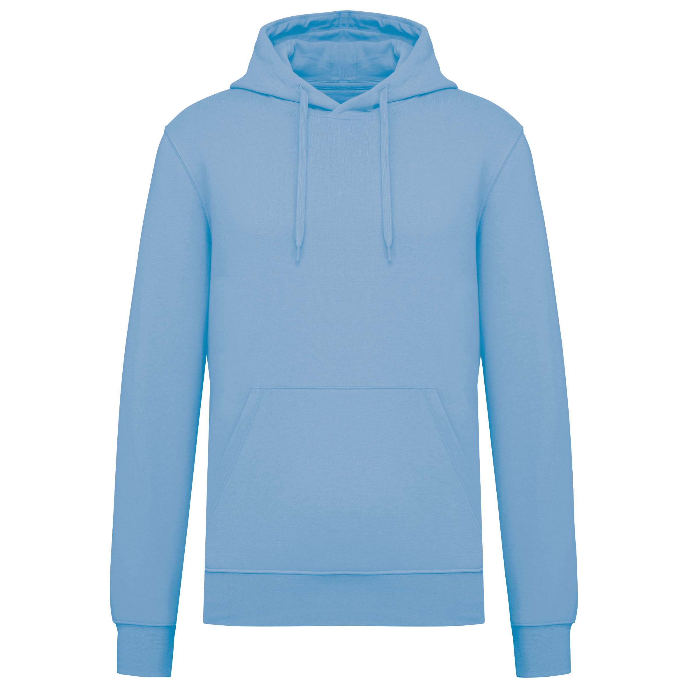 Ecologische herensweater met capuchon