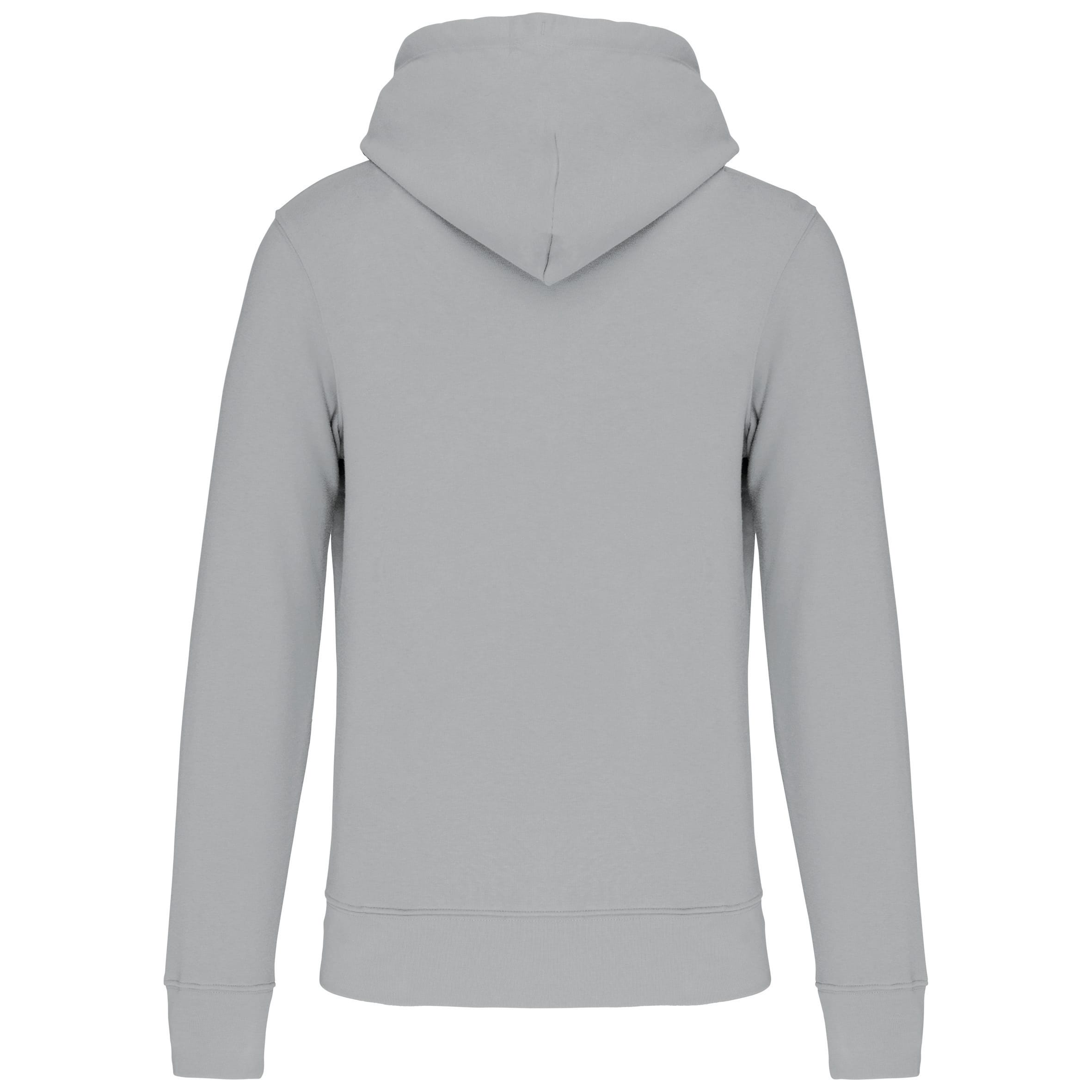 Ecologische herensweater met capuchon