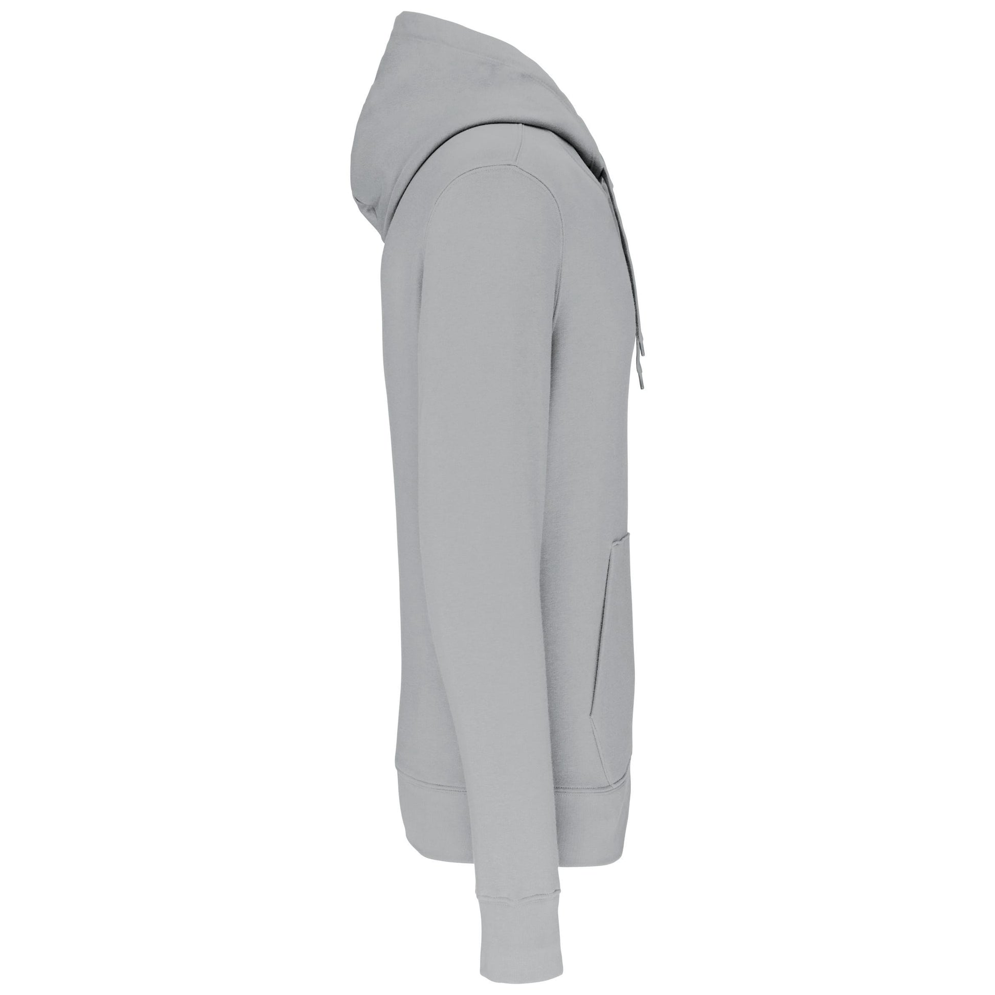 Ecologische herensweater met capuchon