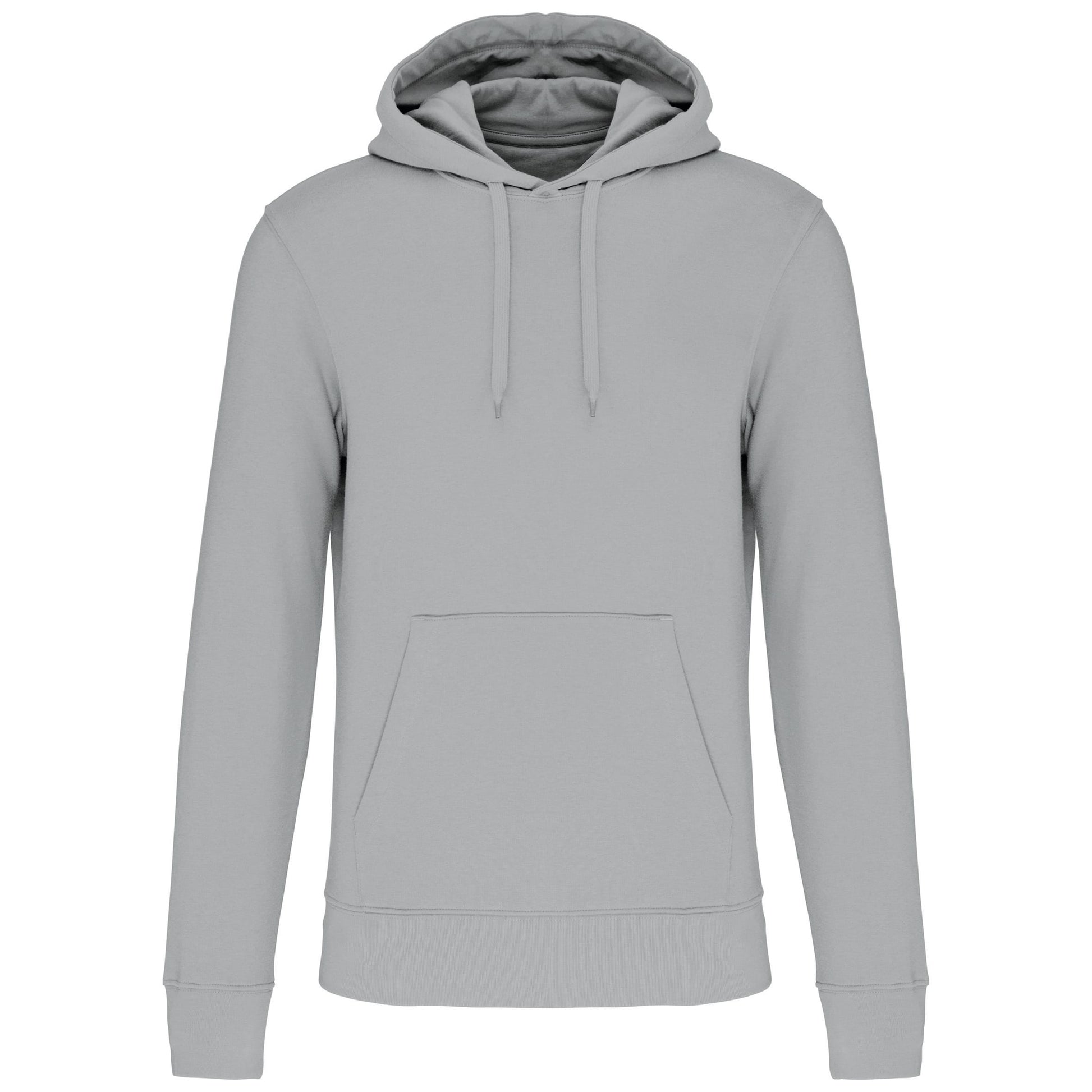 Ecologische herensweater met capuchon