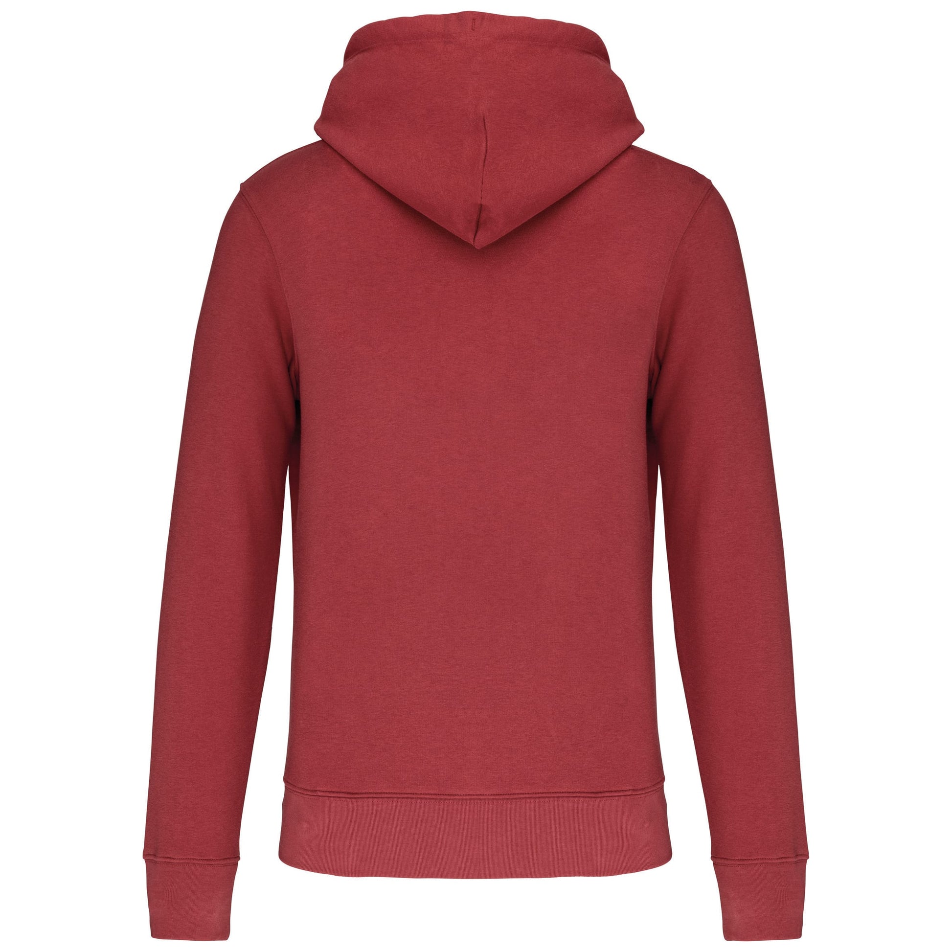 Ecologische herensweater met capuchon