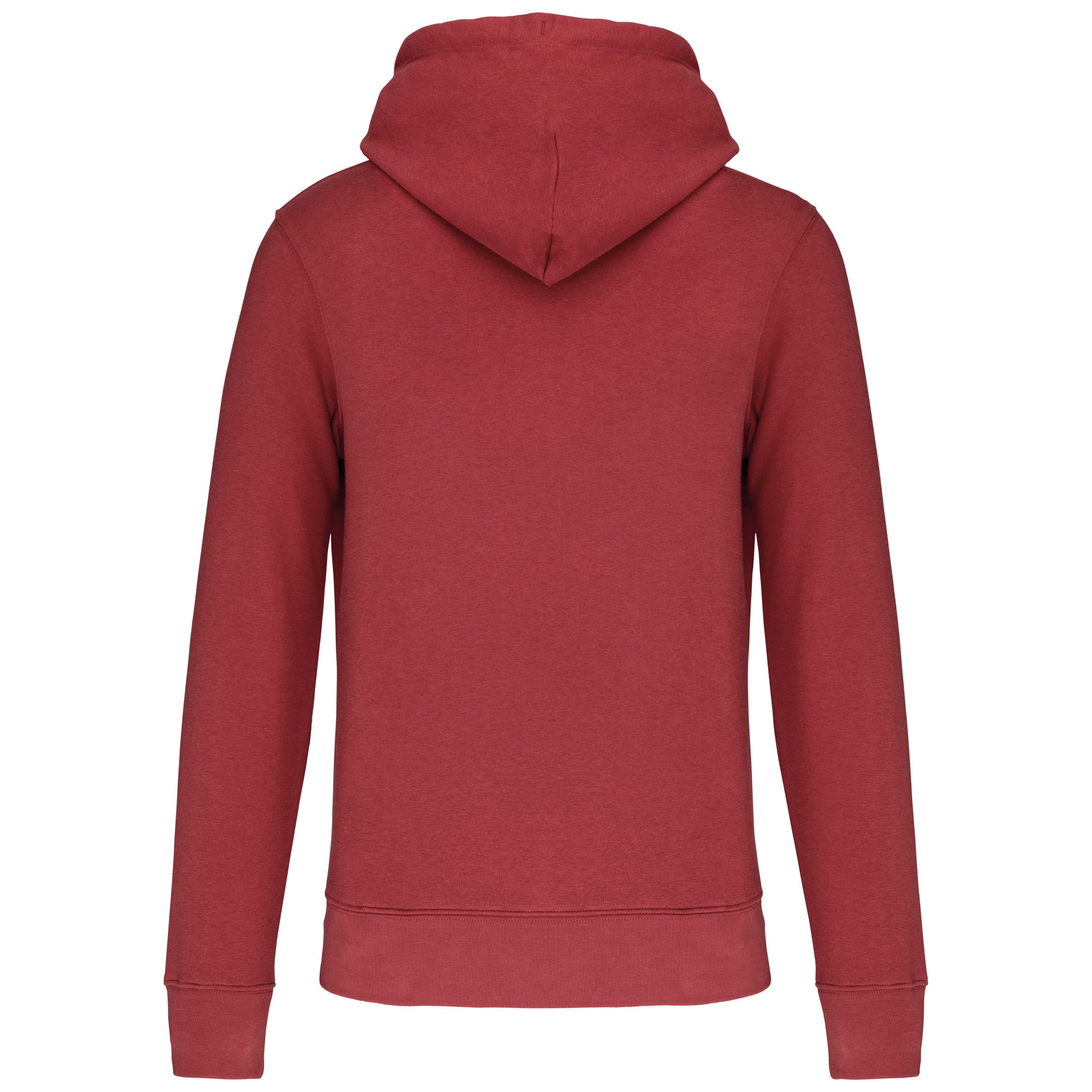 Ecologische herensweater met capuchon