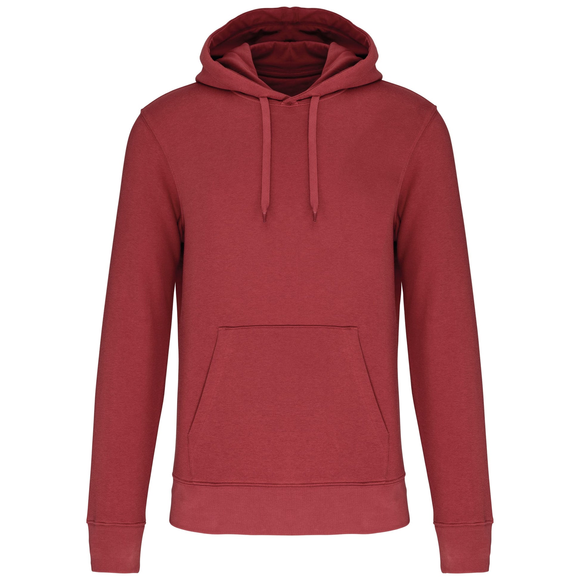 Ecologische herensweater met capuchon