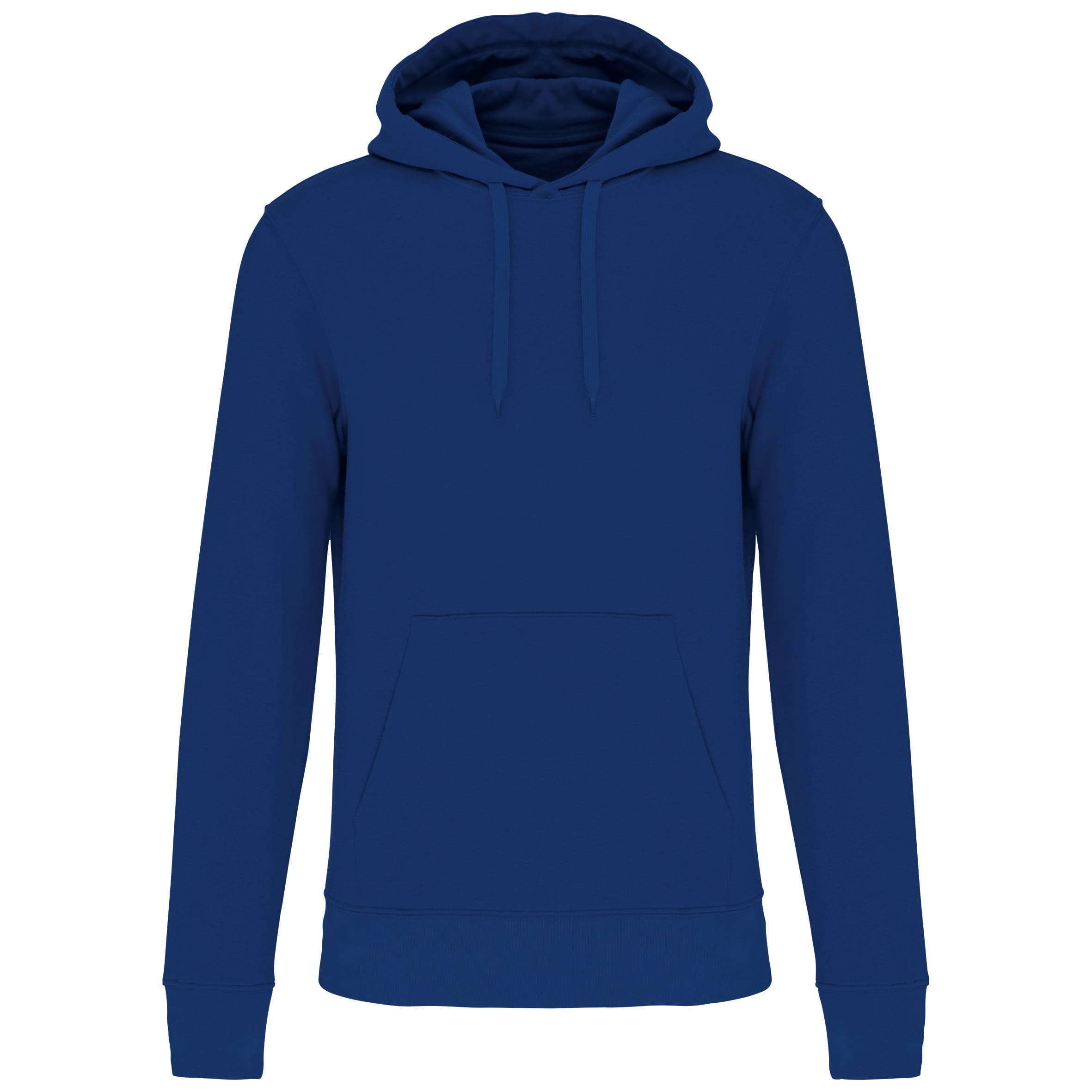 Ecologische herensweater met capuchon