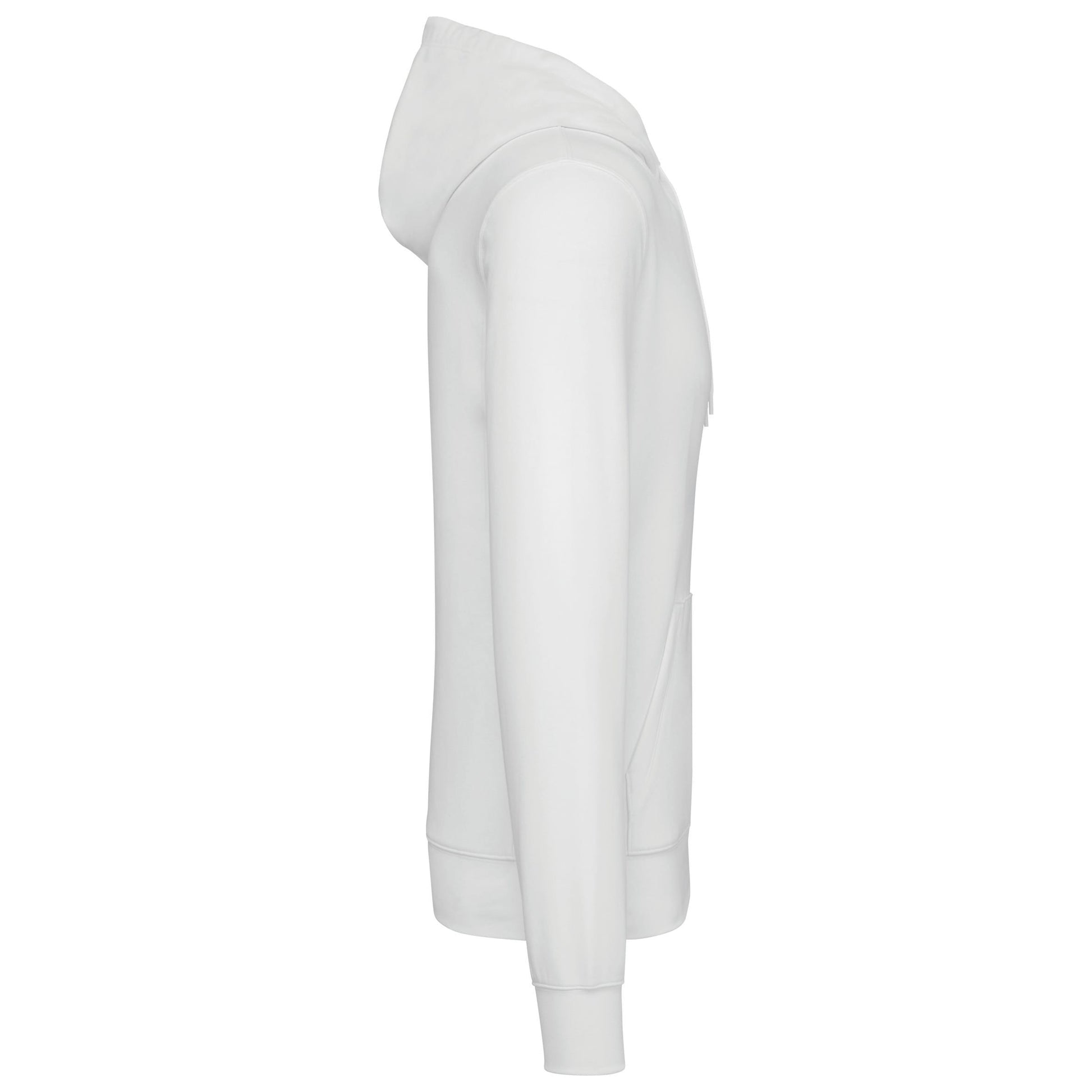 Ecologische herensweater met capuchon