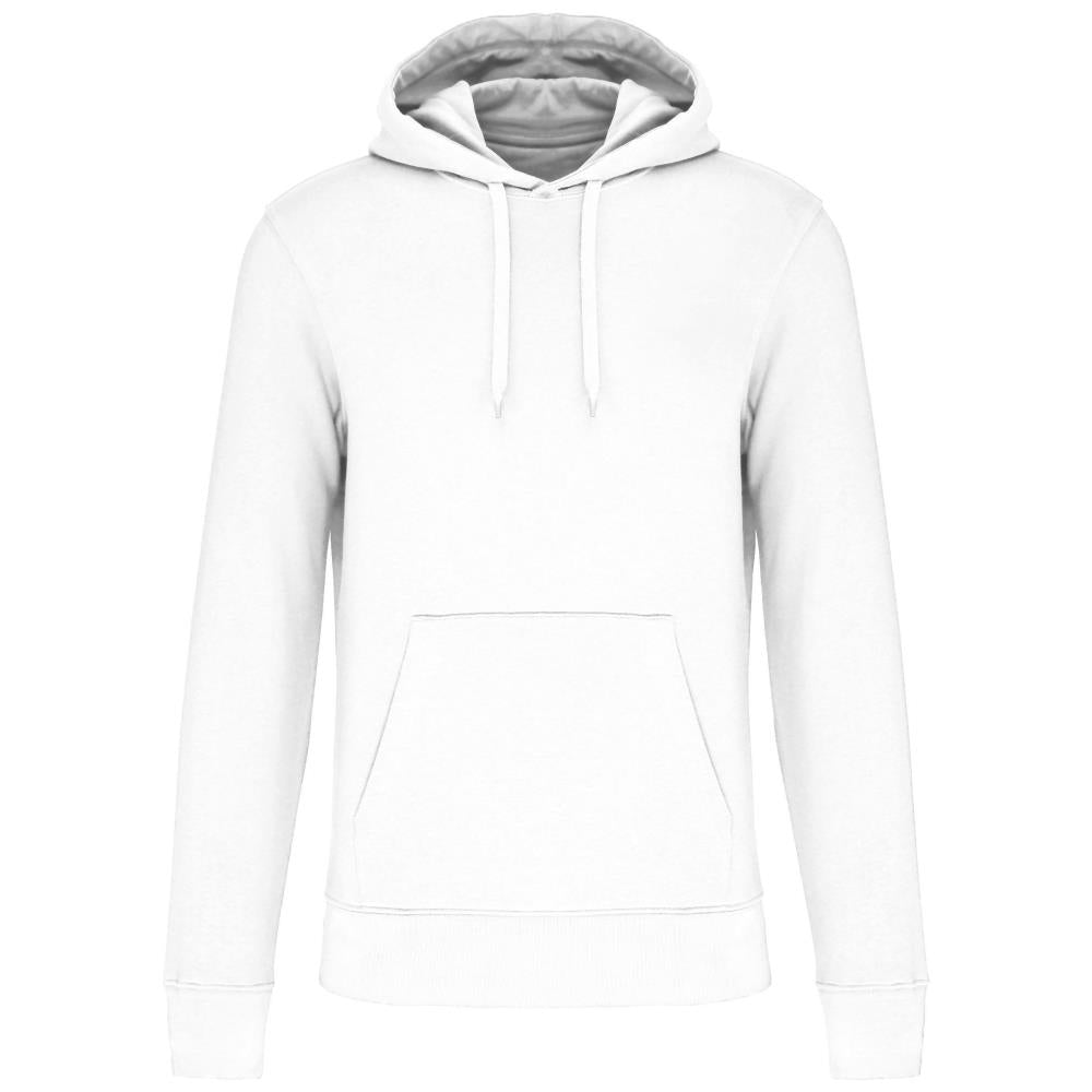 Ecologische herensweater met capuchon