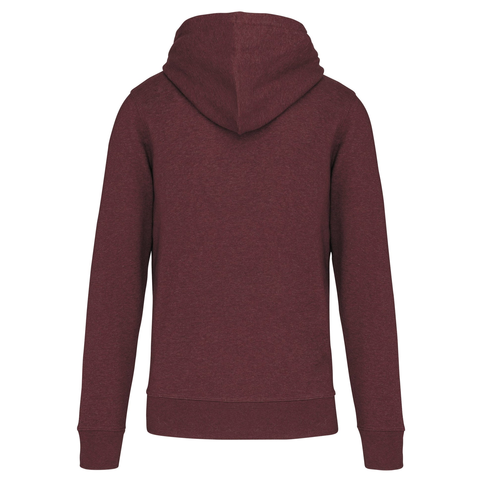 Ecologische herensweater met capuchon