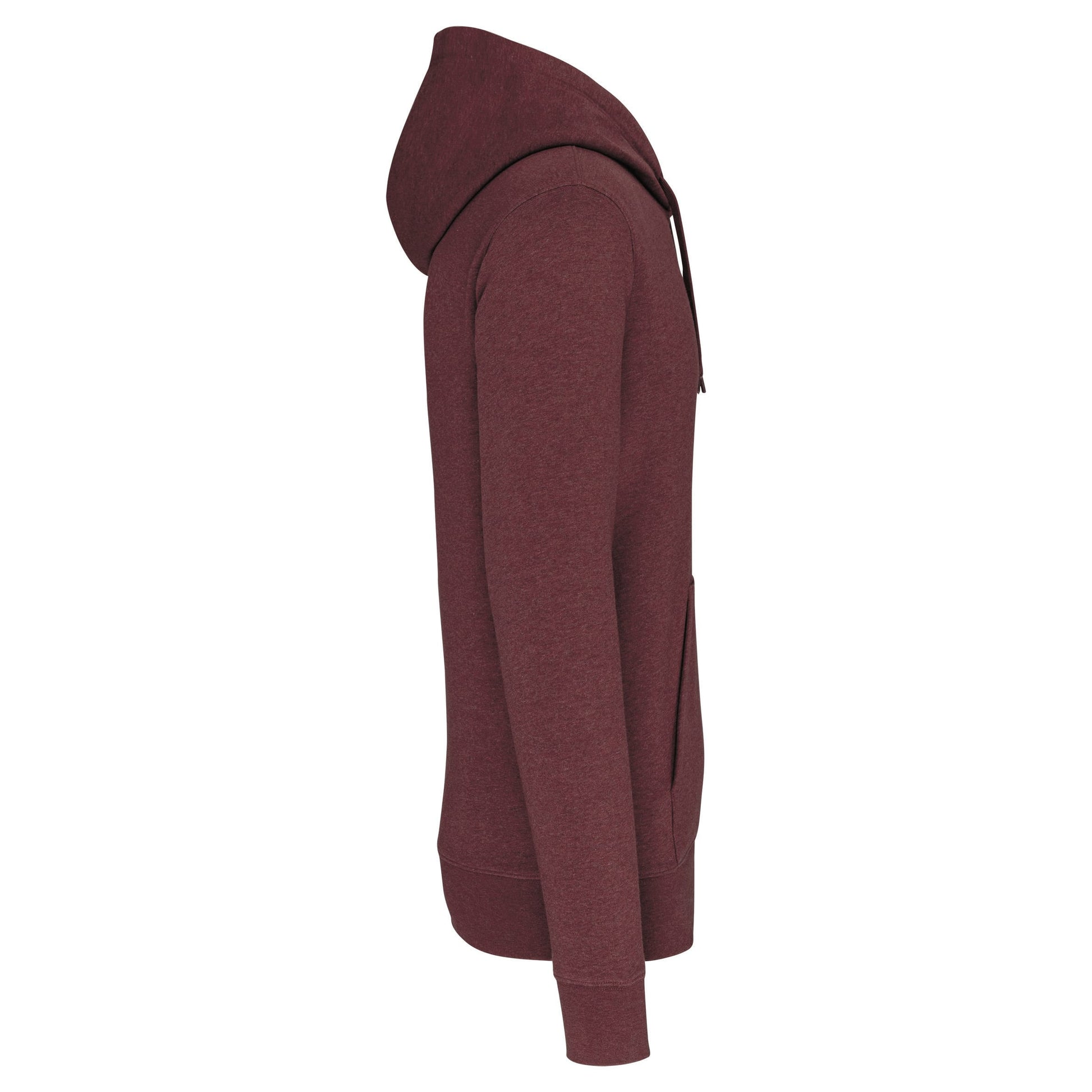 Ecologische herensweater met capuchon