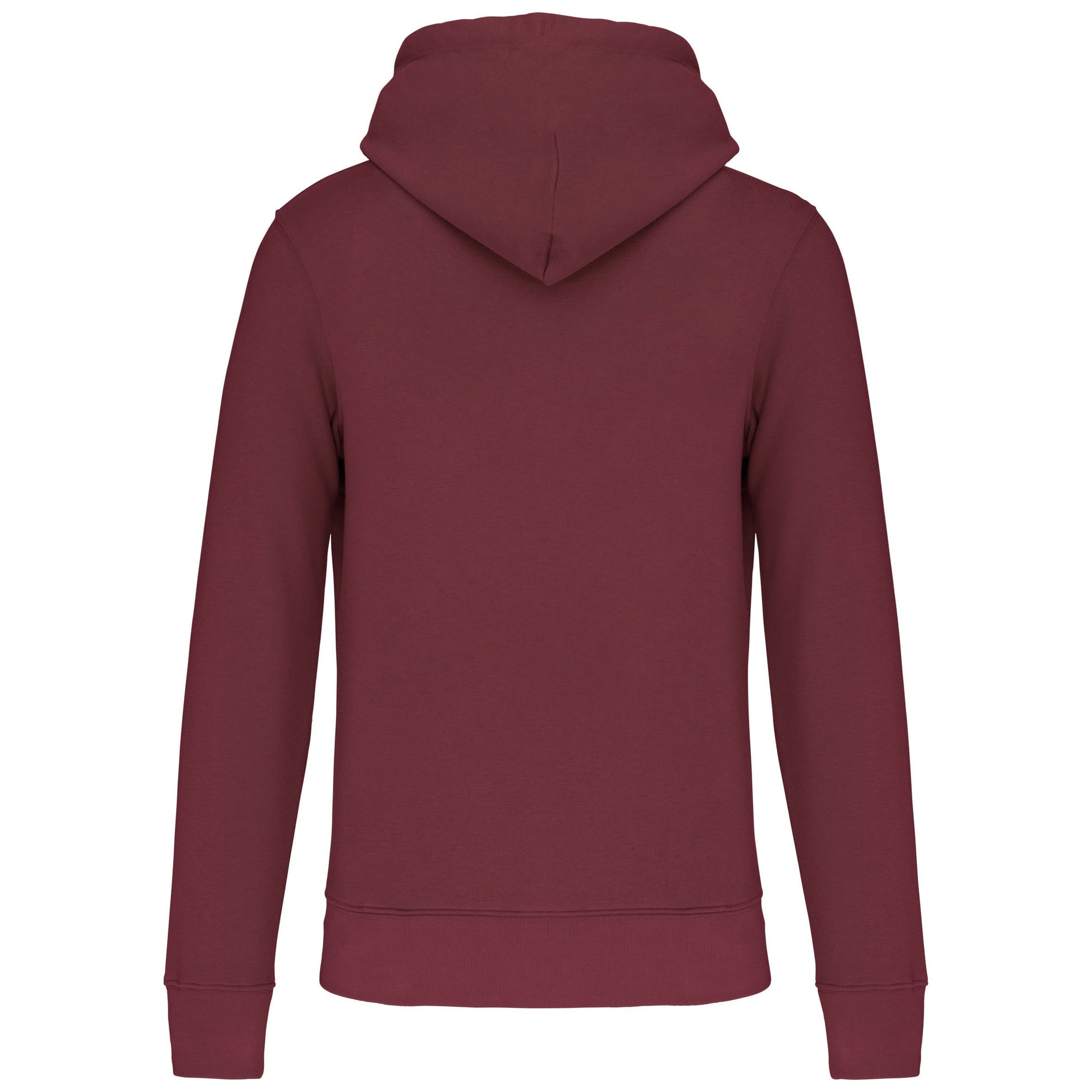 Ecologische herensweater met capuchon