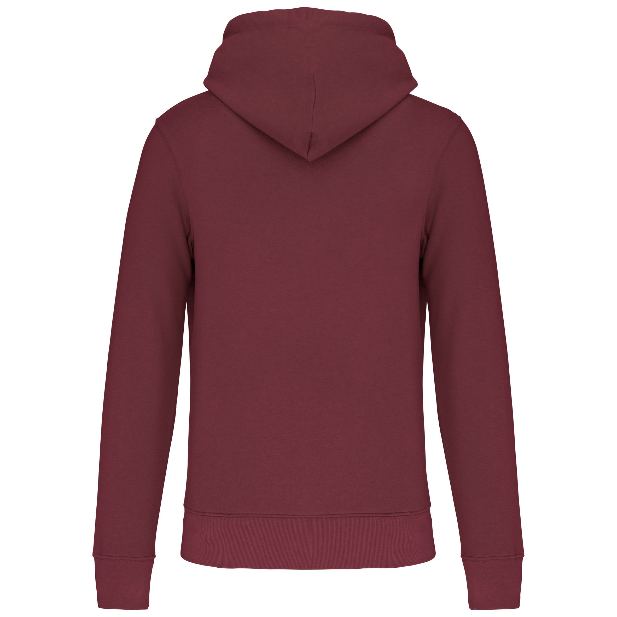 Ecologische herensweater met capuchon
