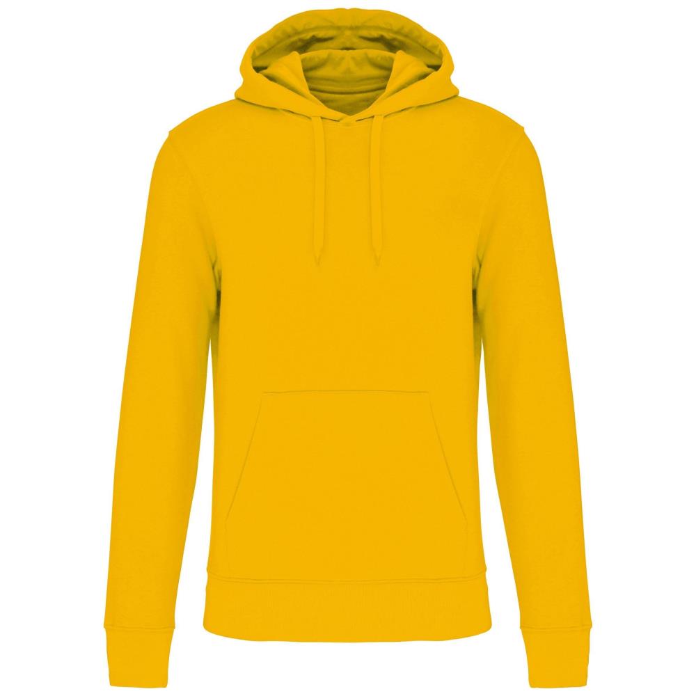 Ecologische herensweater met capuchon