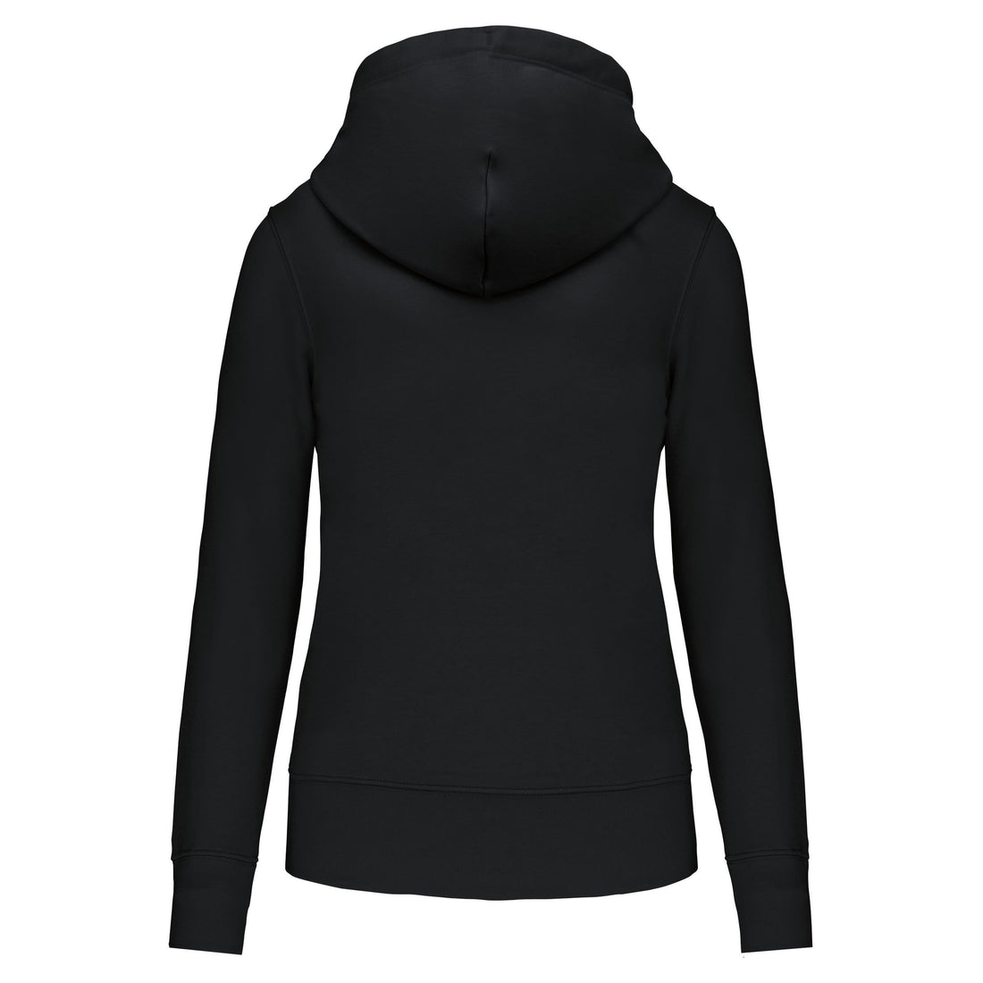 Ecologische damessweater met capuchon