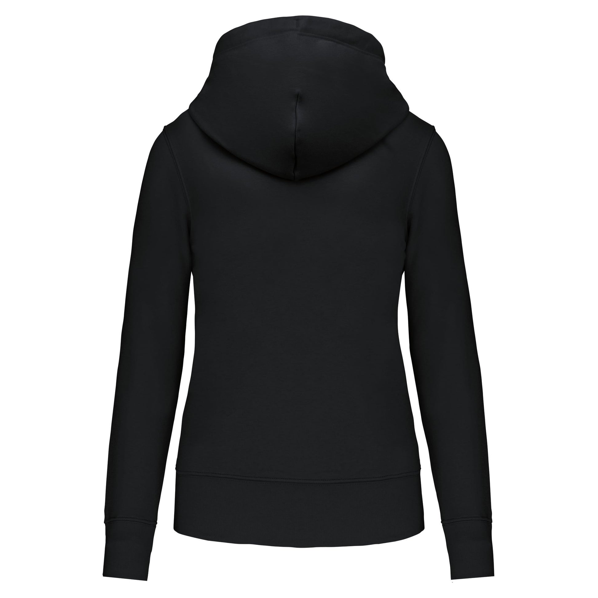 Ecologische damessweater met capuchon