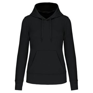 Ecologische damessweater met capuchon