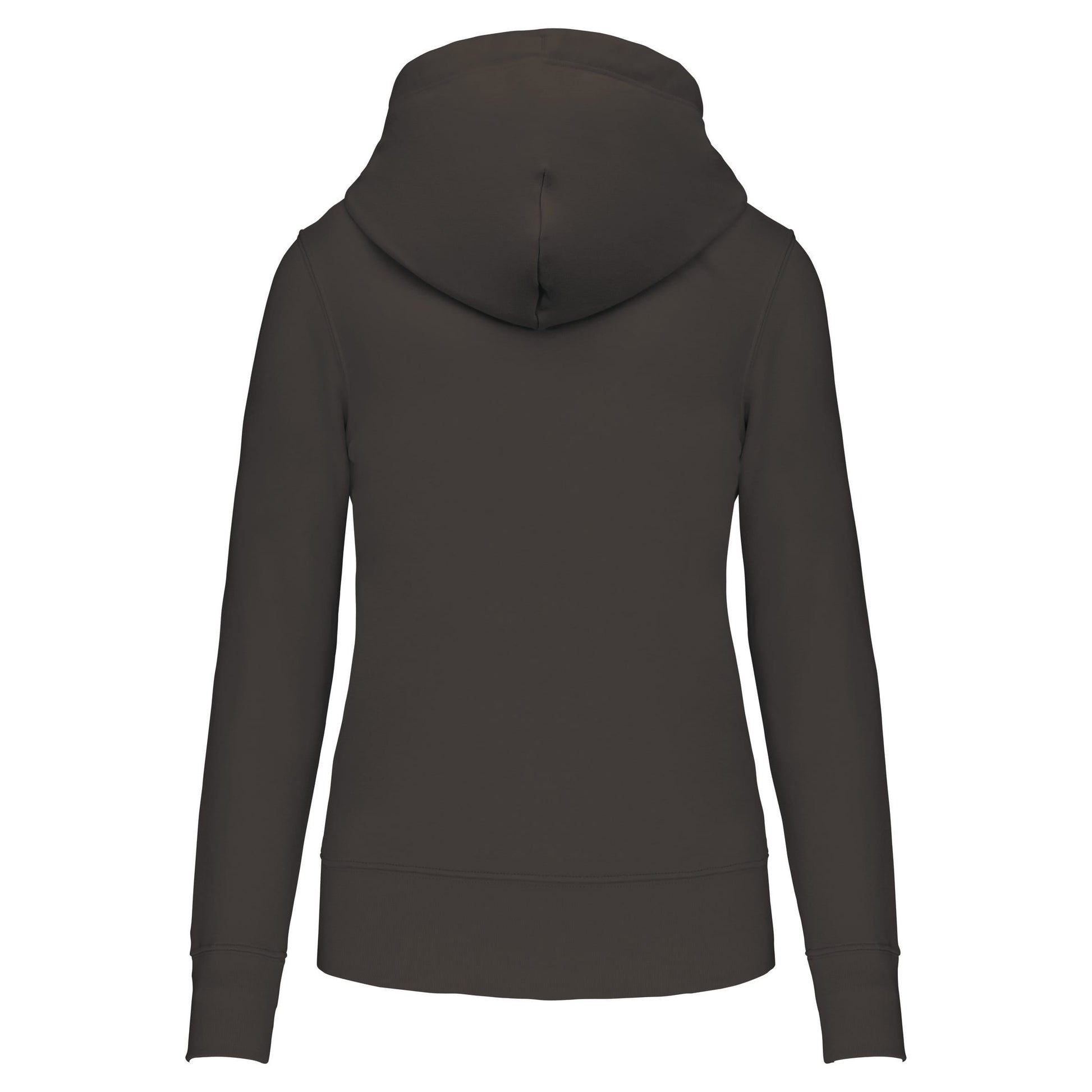 Ecologische damessweater met capuchon