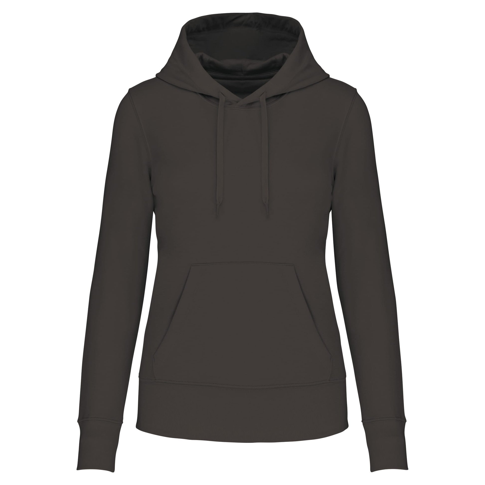 Ecologische damessweater met capuchon