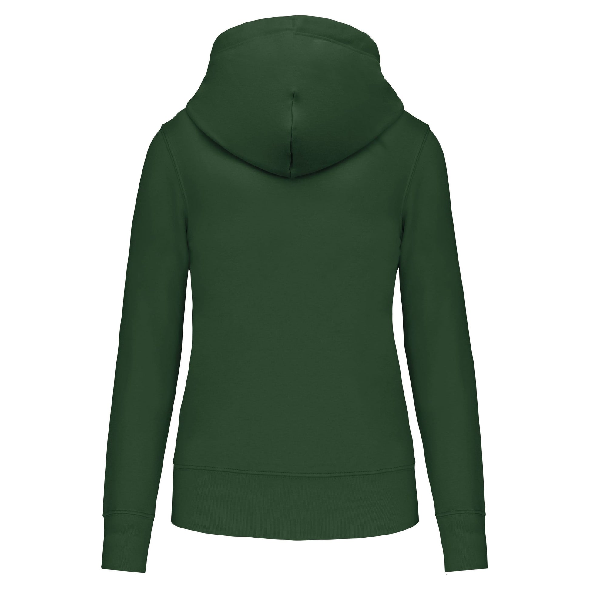 Ecologische damessweater met capuchon