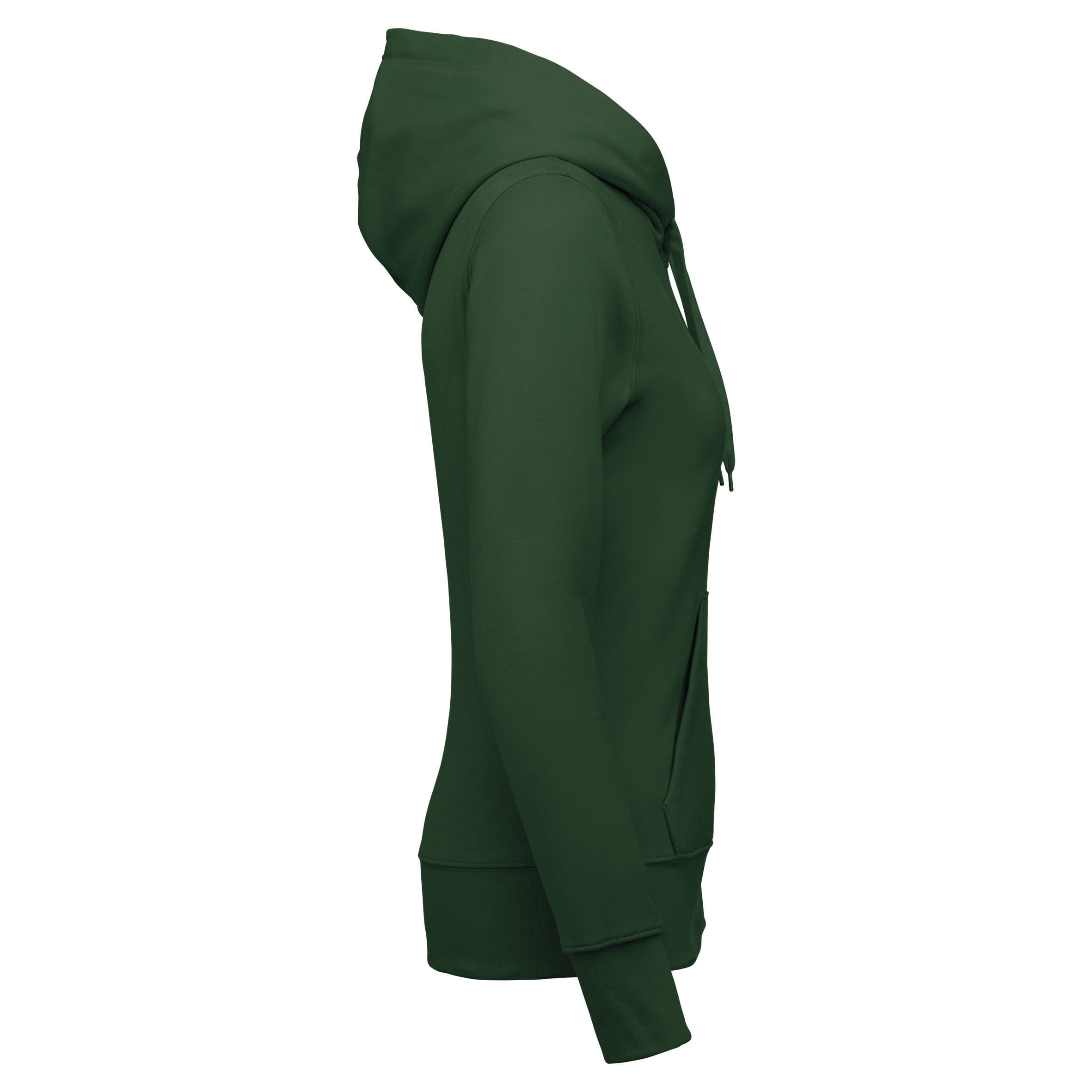 Ecologische damessweater met capuchon