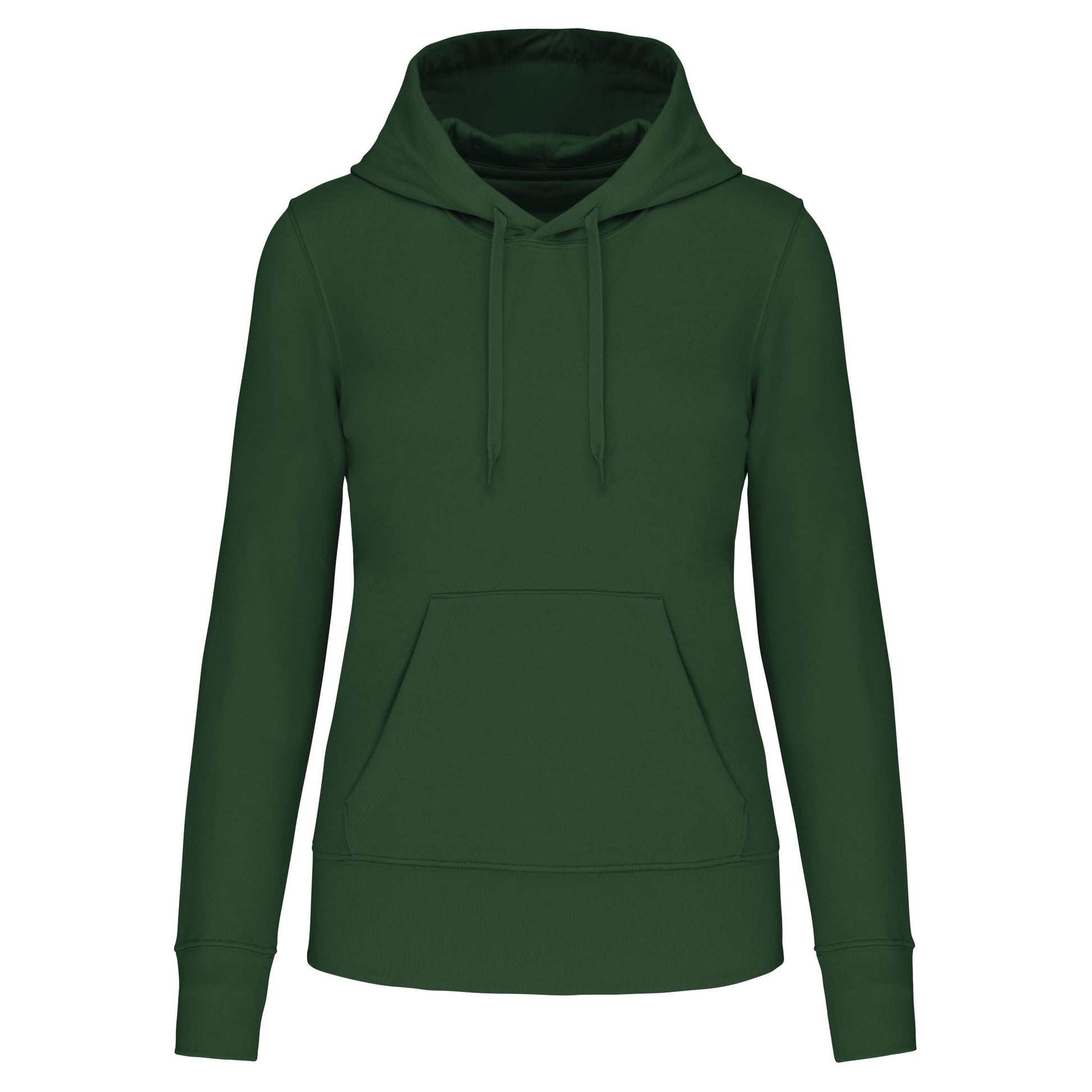 Ecologische damessweater met capuchon