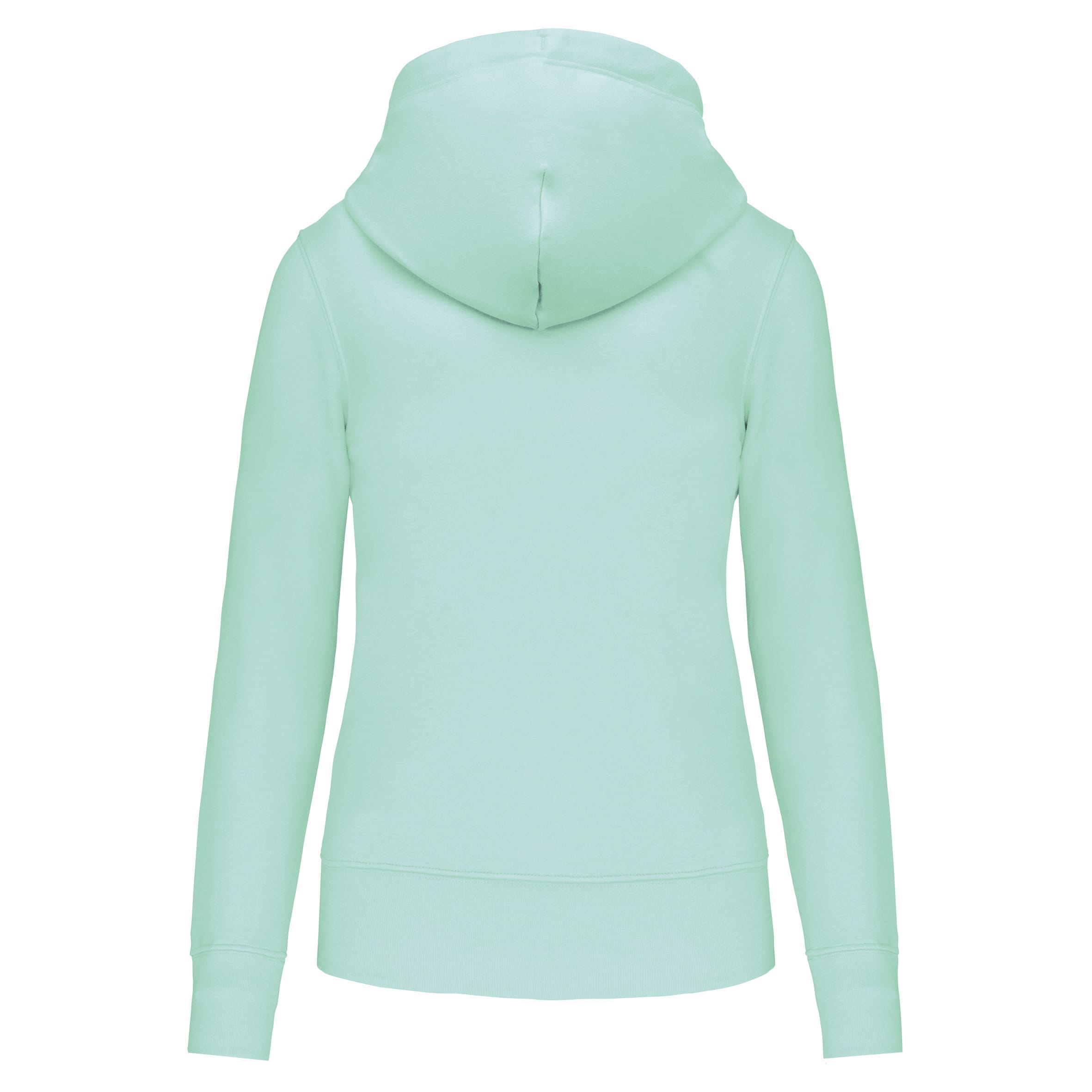 Ecologische damessweater met capuchon