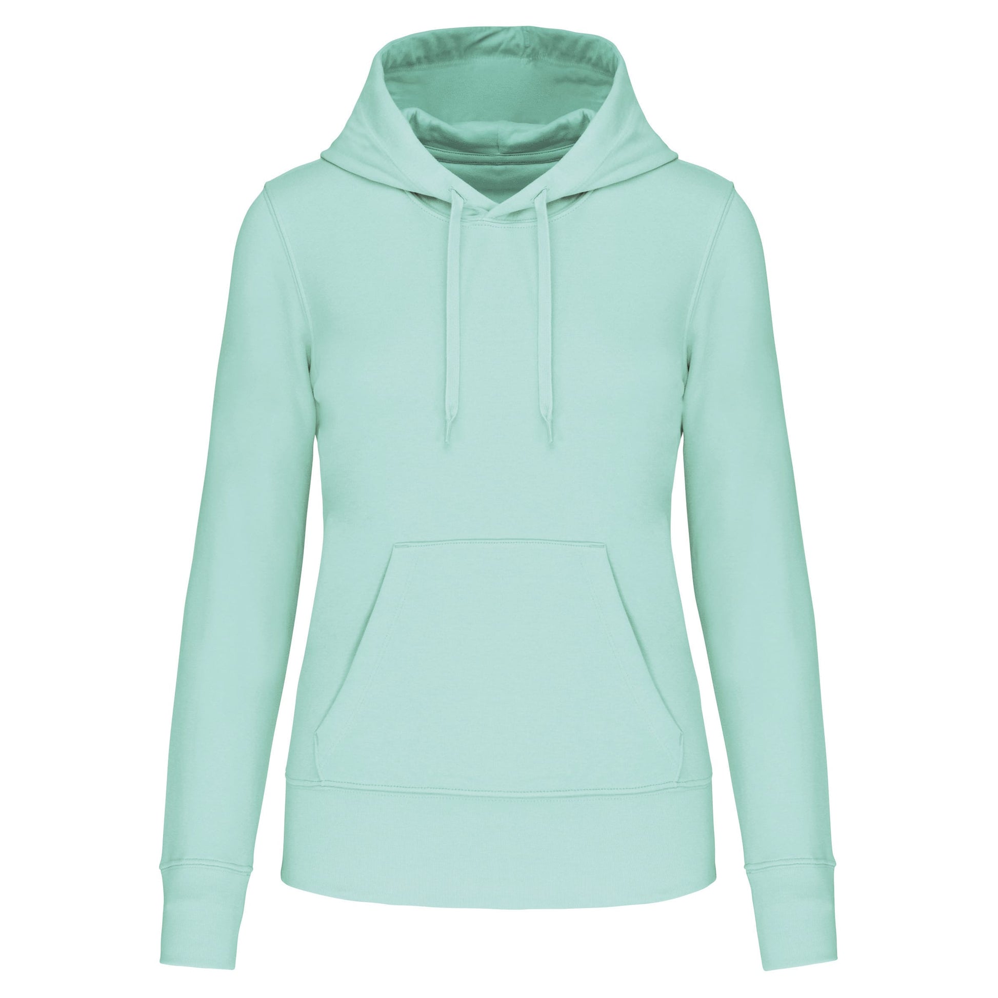 Ecologische damessweater met capuchon