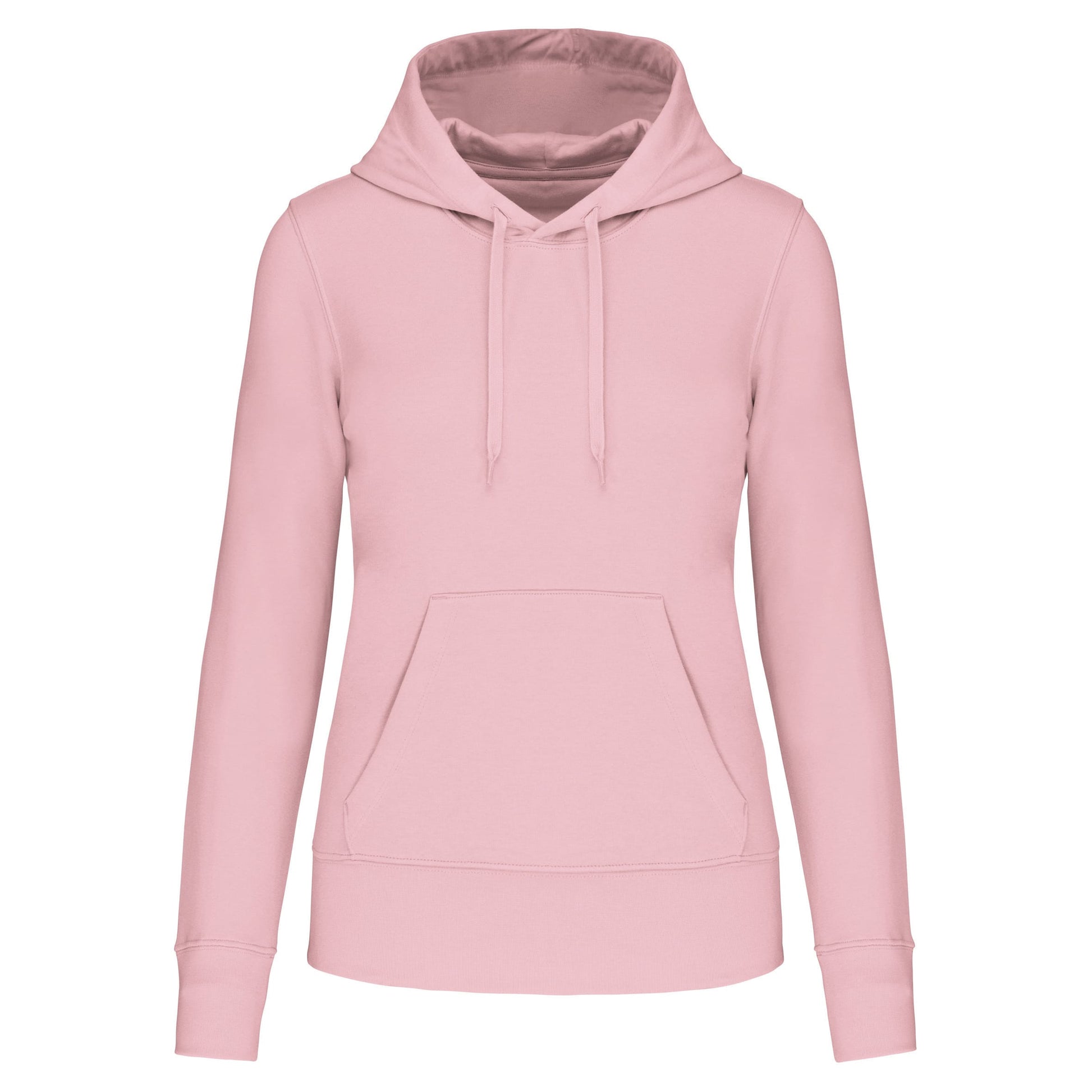 Ecologische damessweater met capuchon