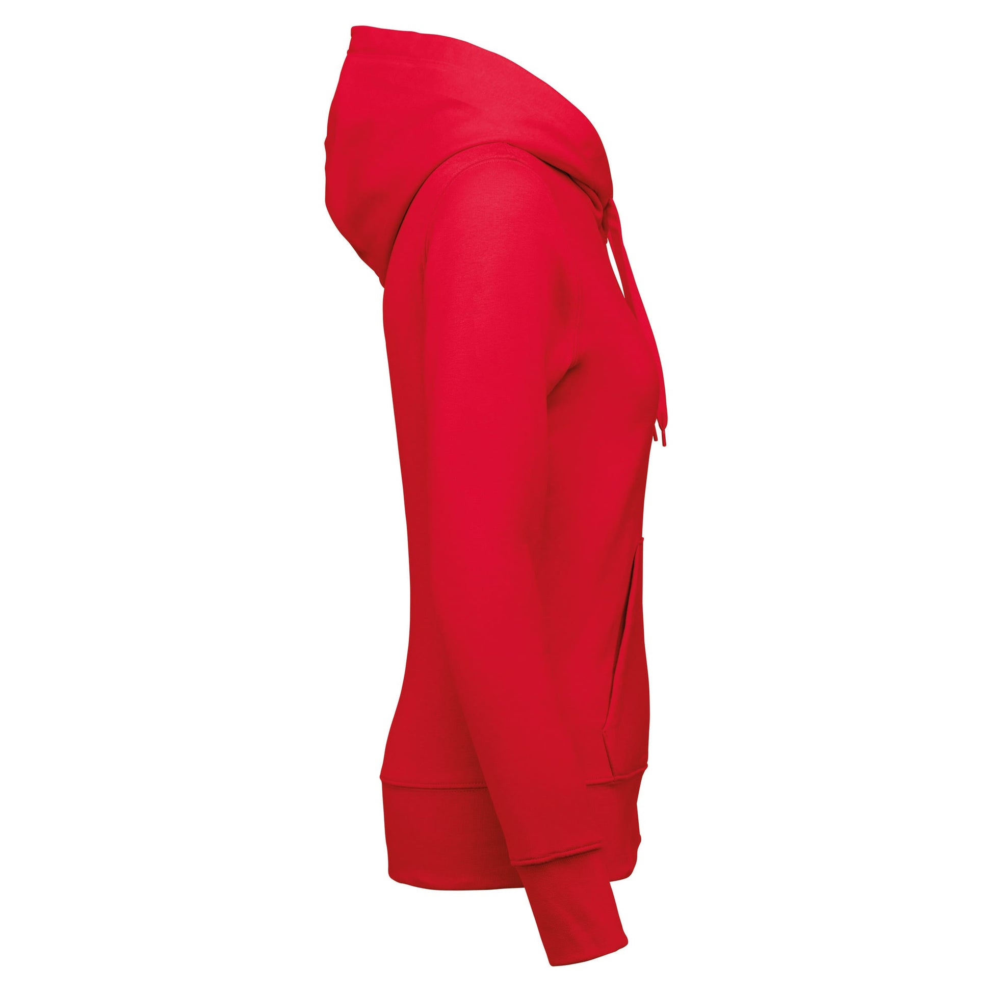 Ecologische damessweater met capuchon