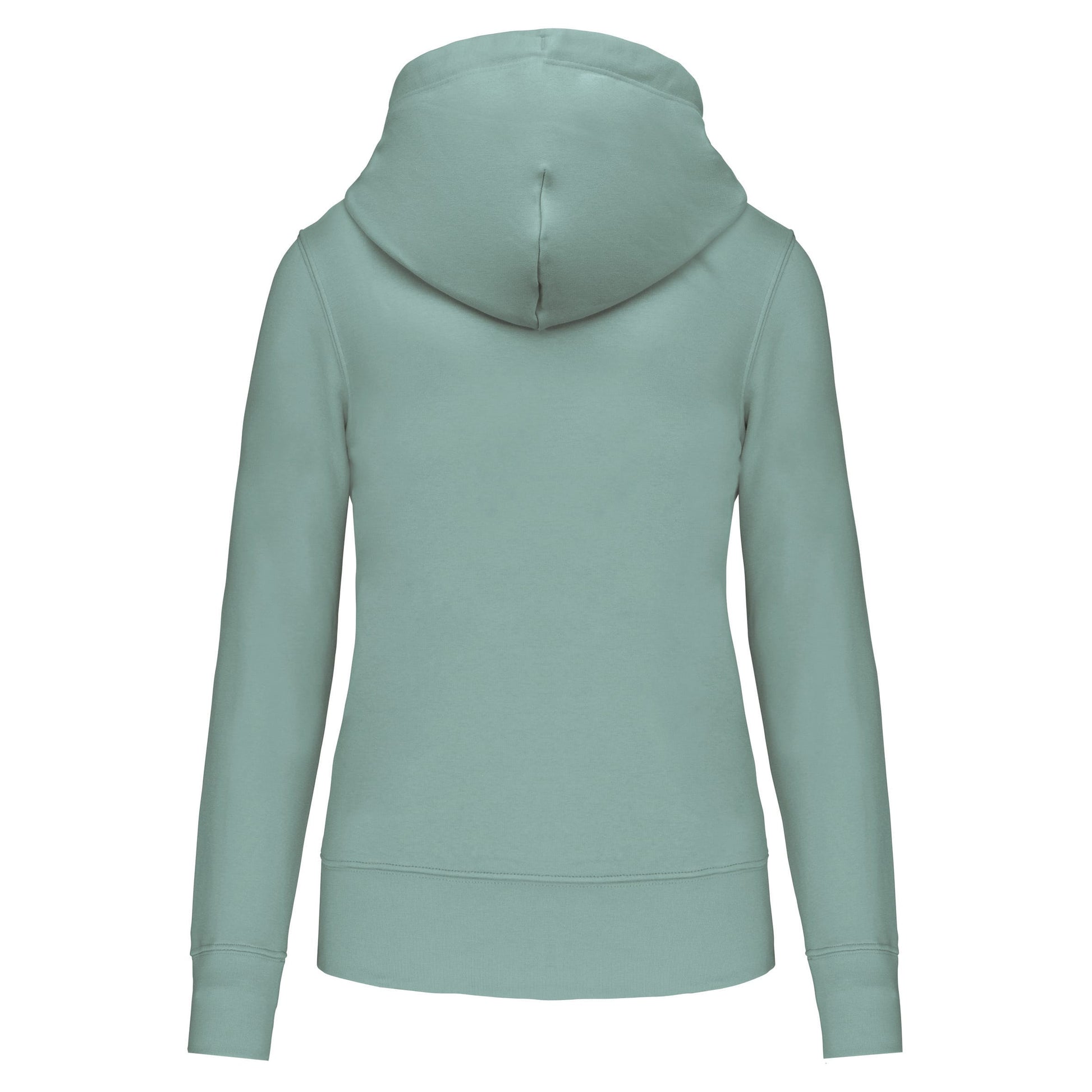 Ecologische damessweater met capuchon