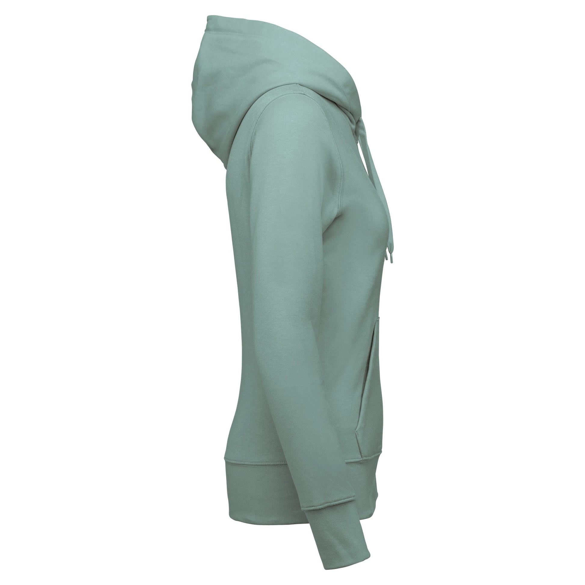 Ecologische damessweater met capuchon