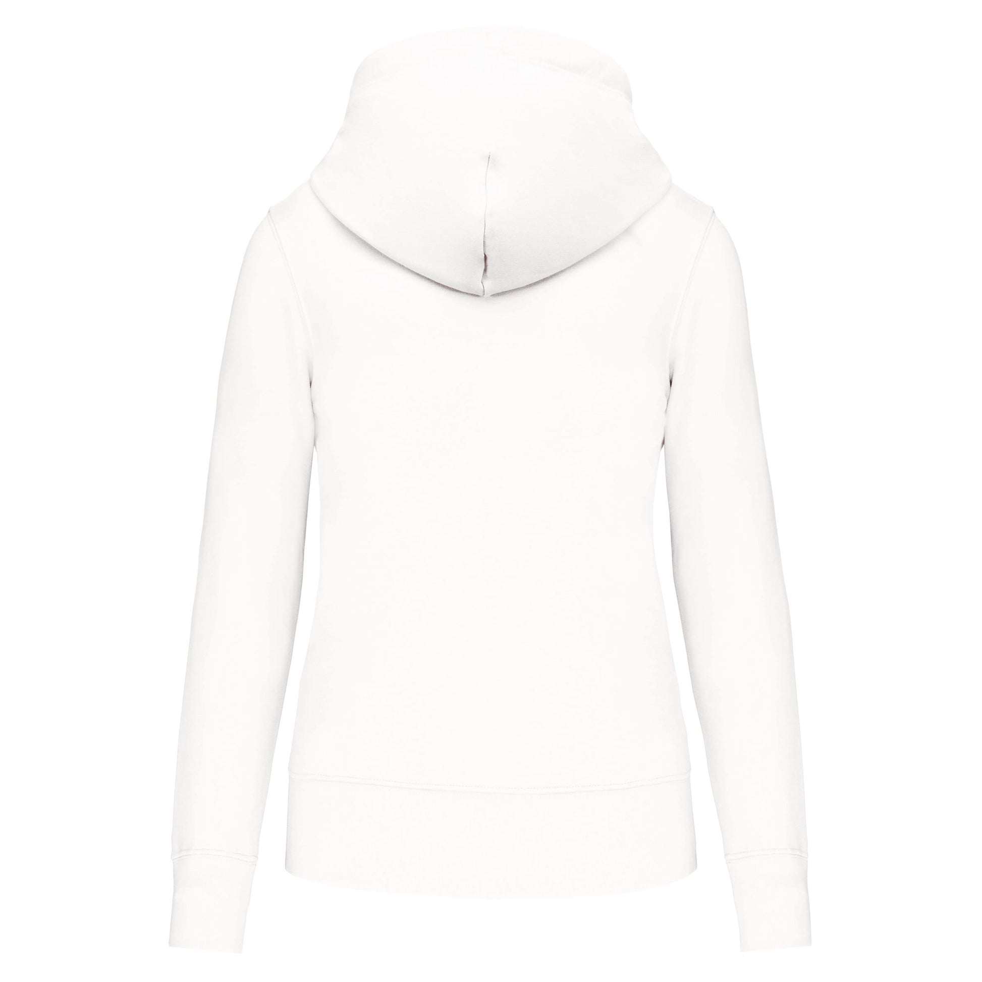 Ecologische damessweater met capuchon