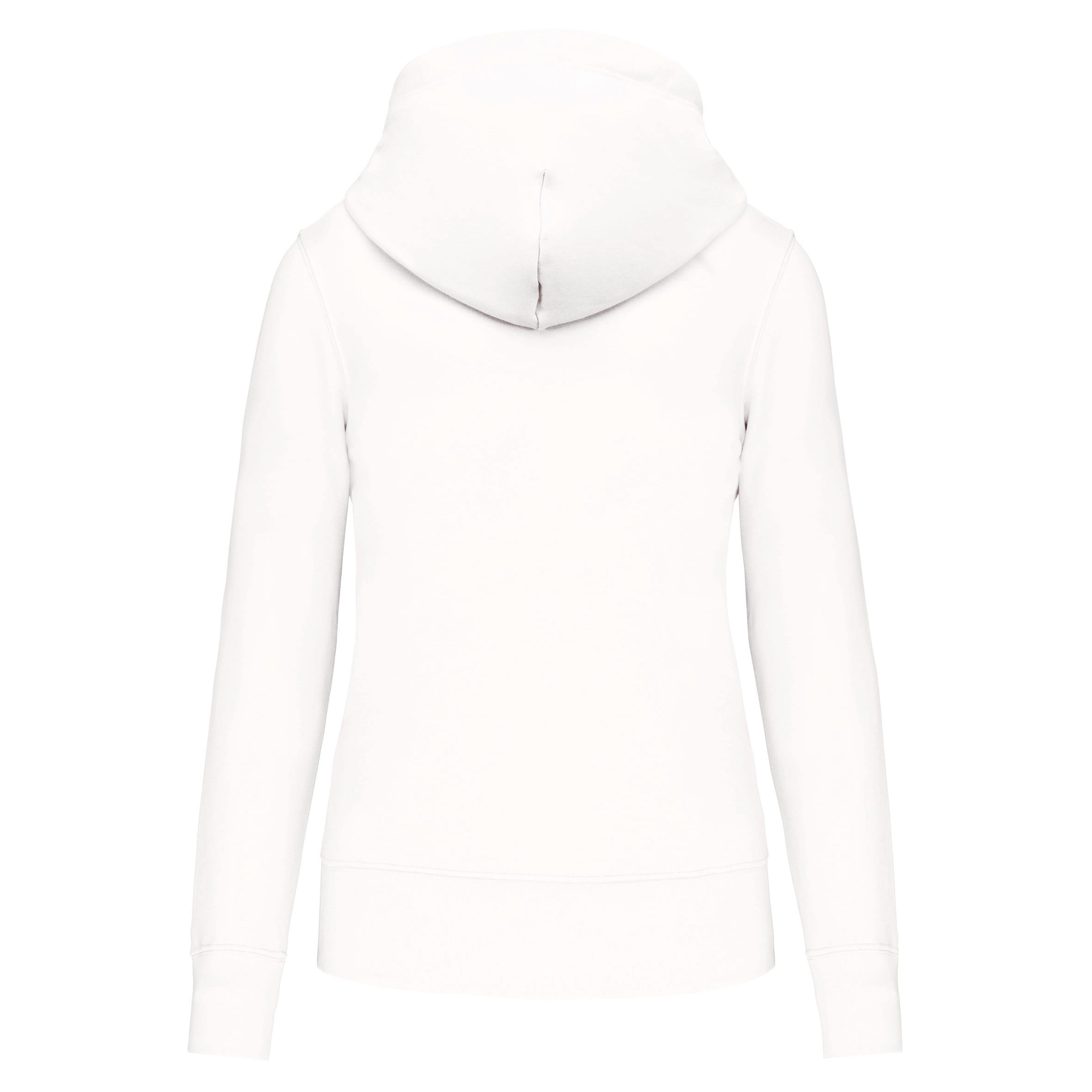 Ecologische damessweater met capuchon