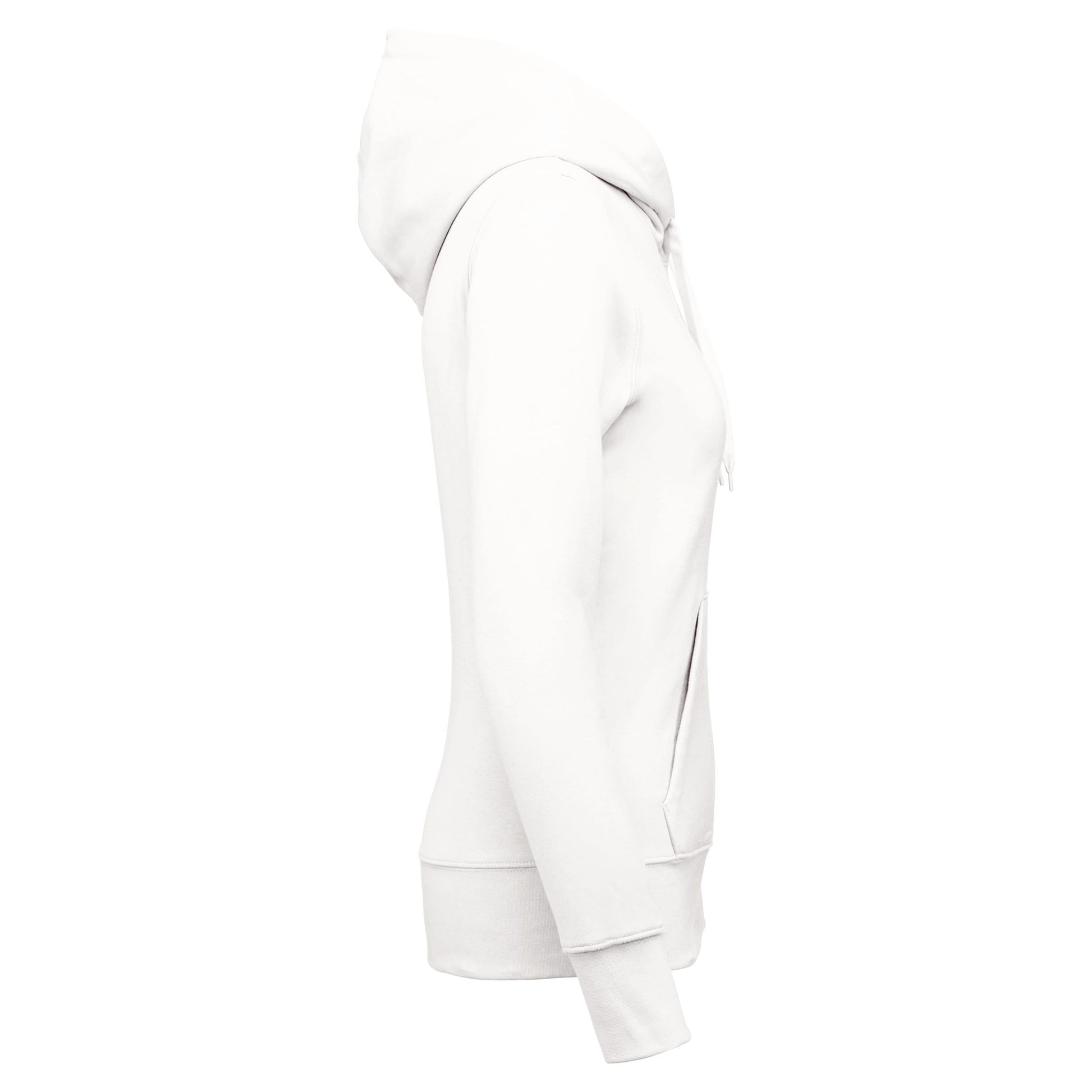 Ecologische damessweater met capuchon