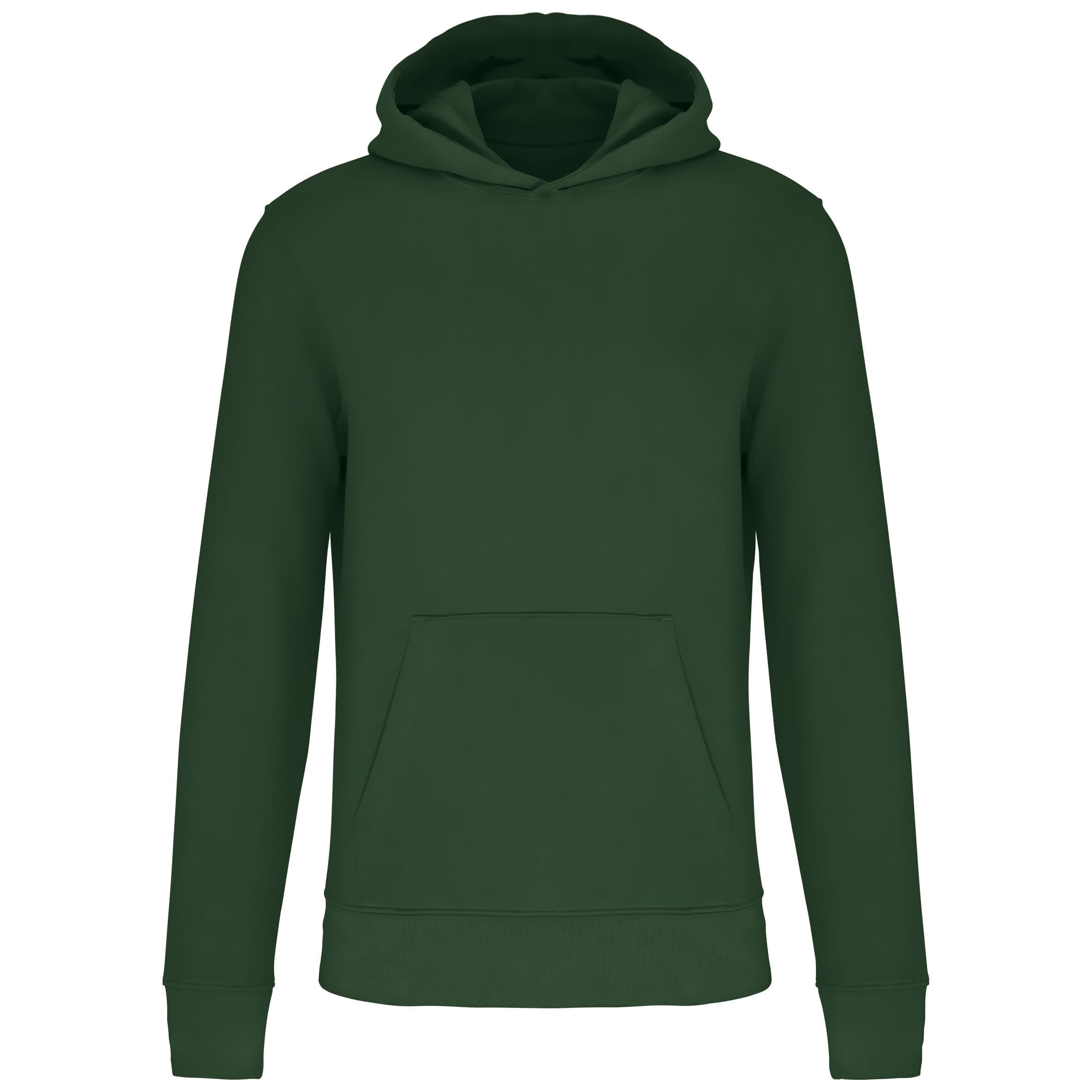 Ecologische kindersweater met capuchon