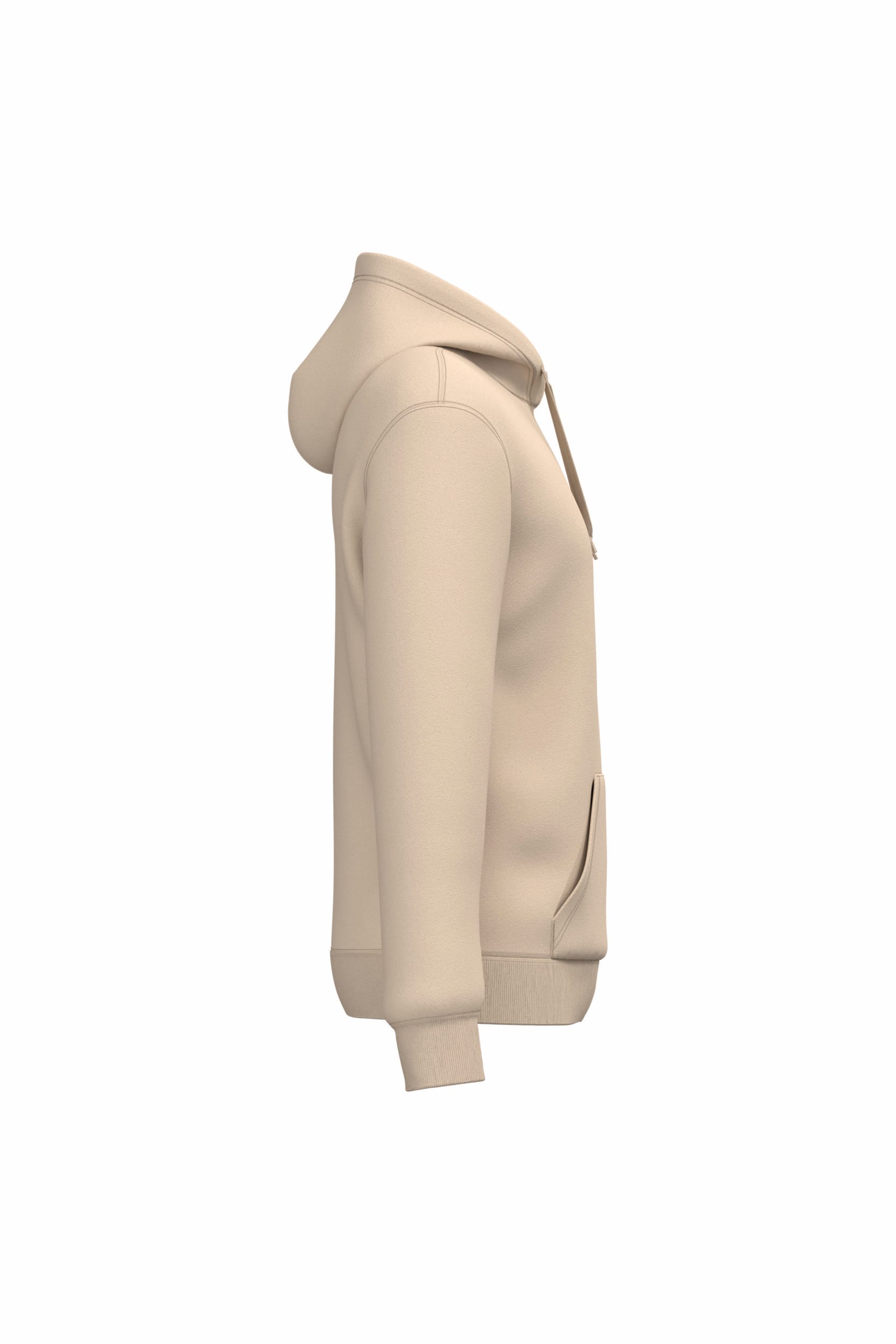 Gerecycled sweater met capuchon uniseks