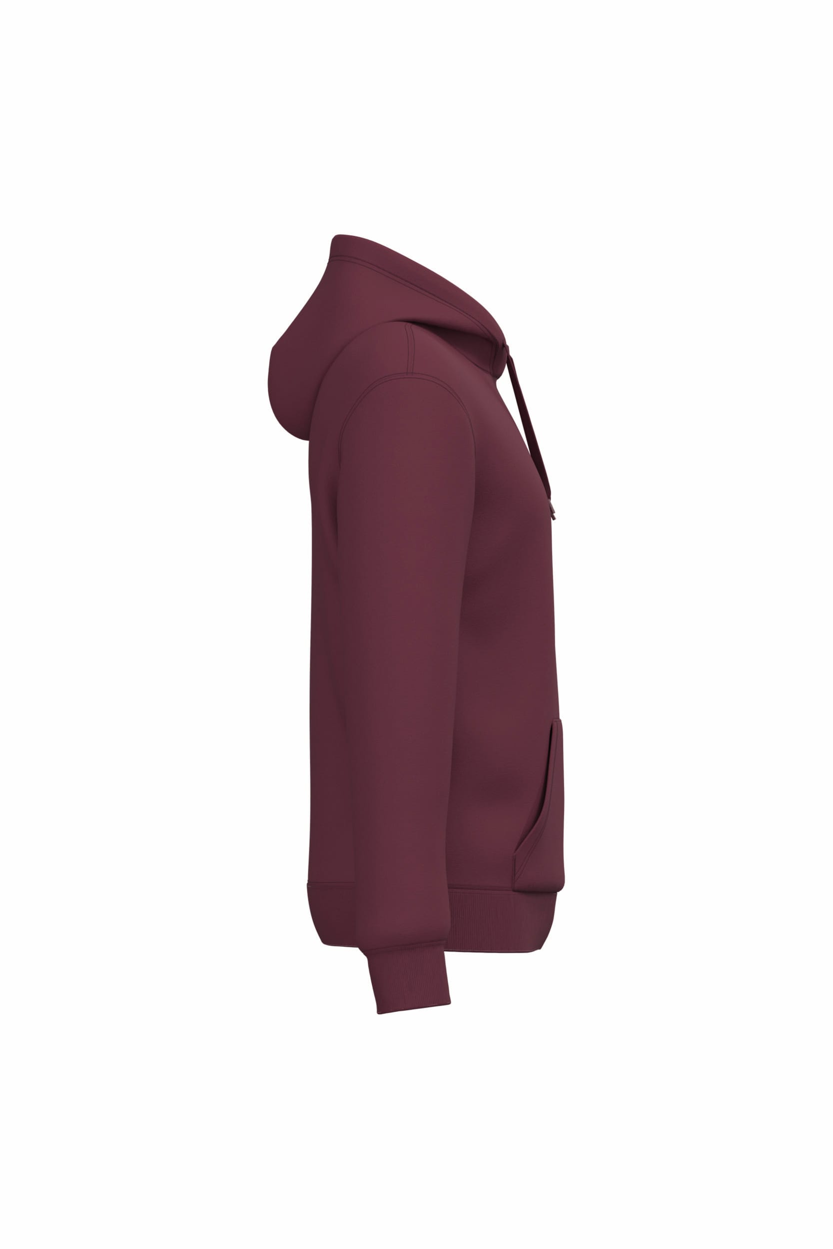 Gerecycled sweater met capuchon uniseks