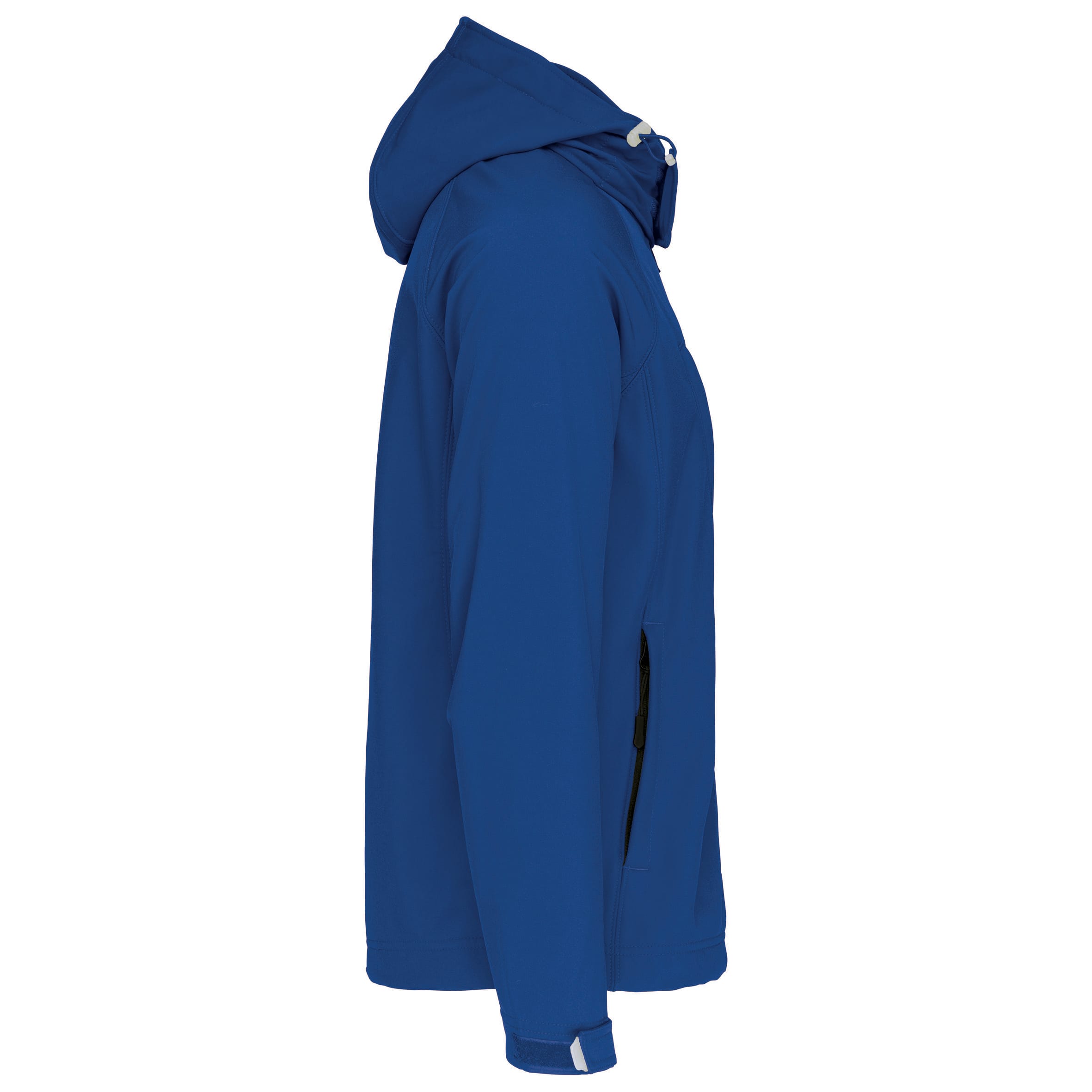 Heren softshell jas met afneembare capuchon