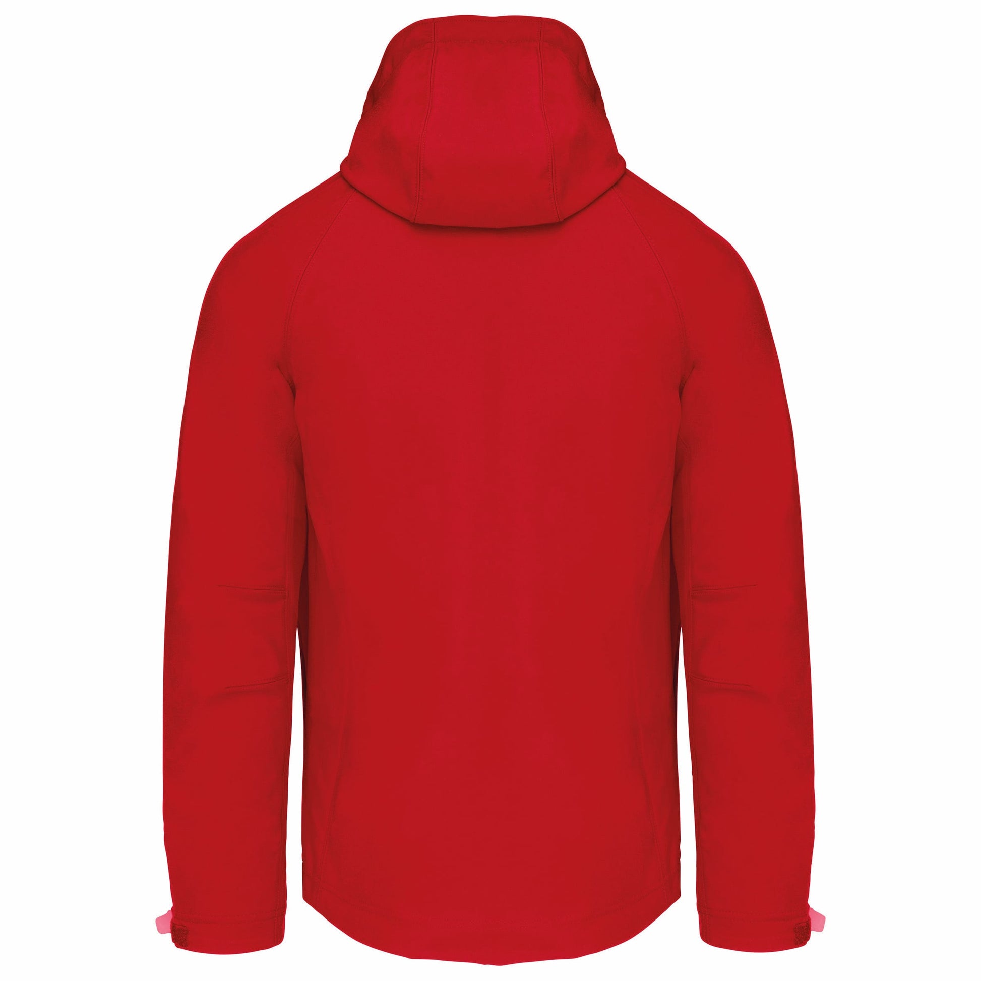 Heren softshell jas met afneembare capuchon