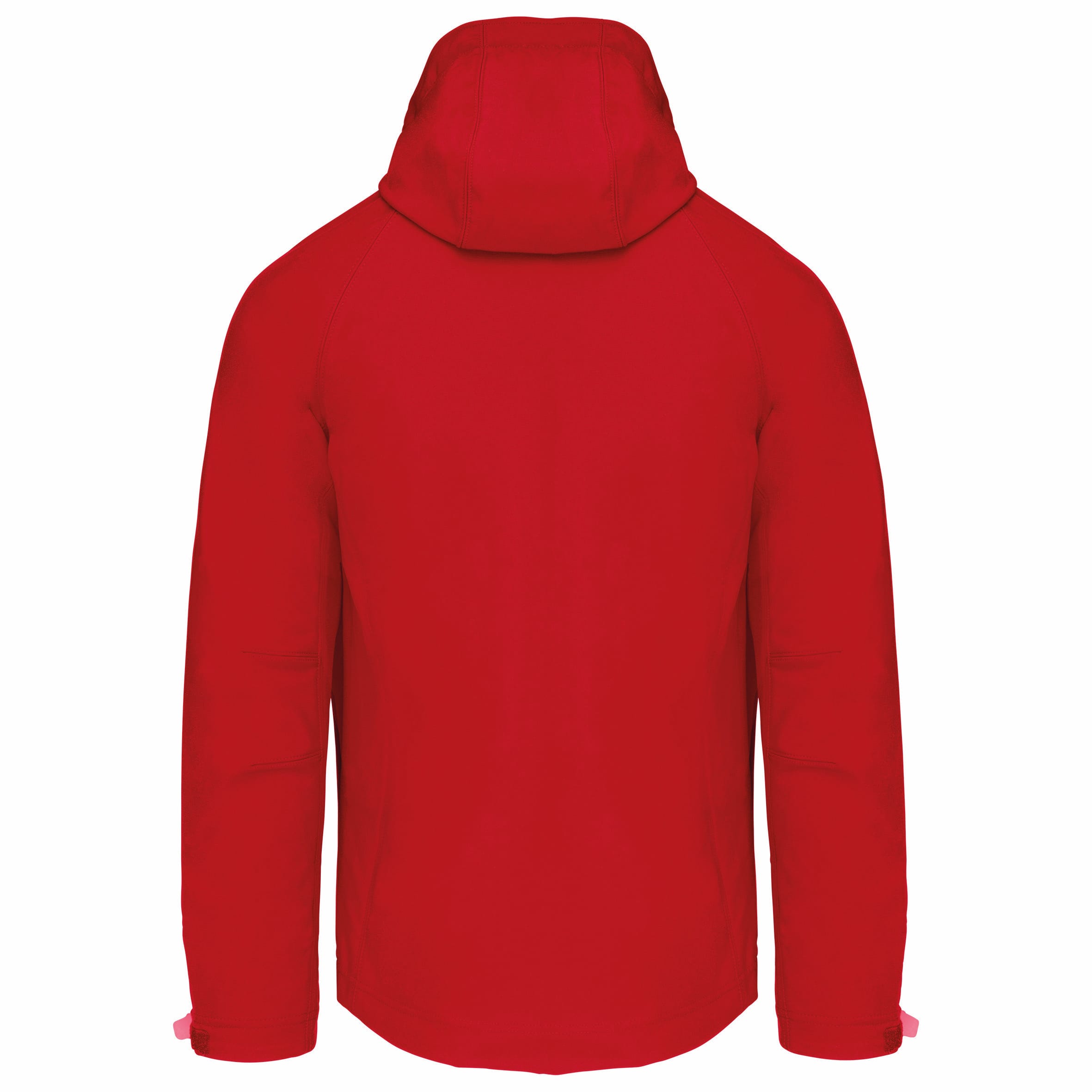 Heren softshell jas met afneembare capuchon