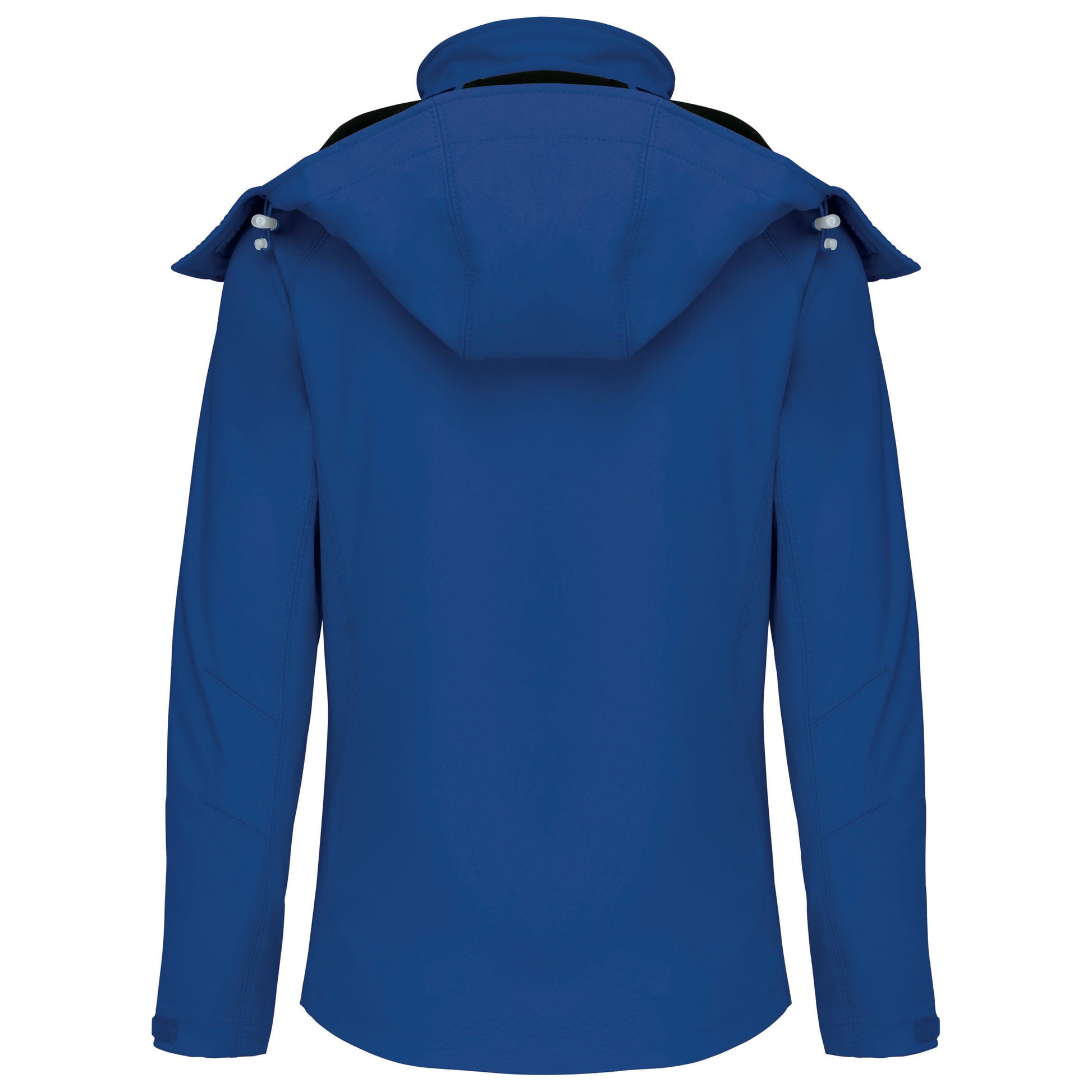Dames softshell jas met afneembare capuchon