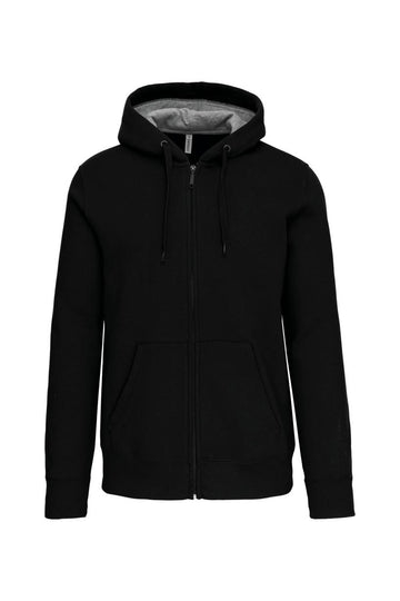 Sweatvest met capuchon