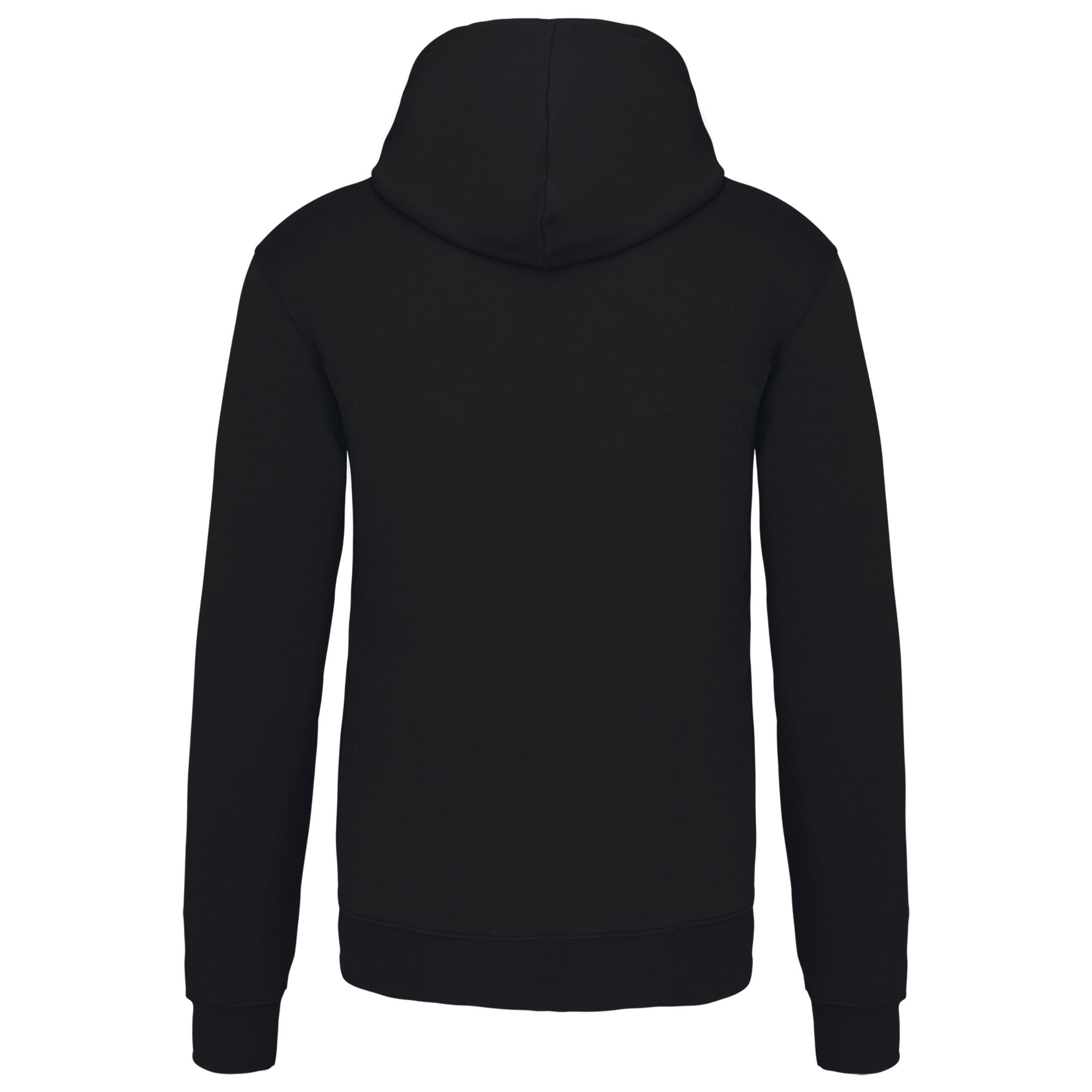 Sweater met contrasterende capuchon