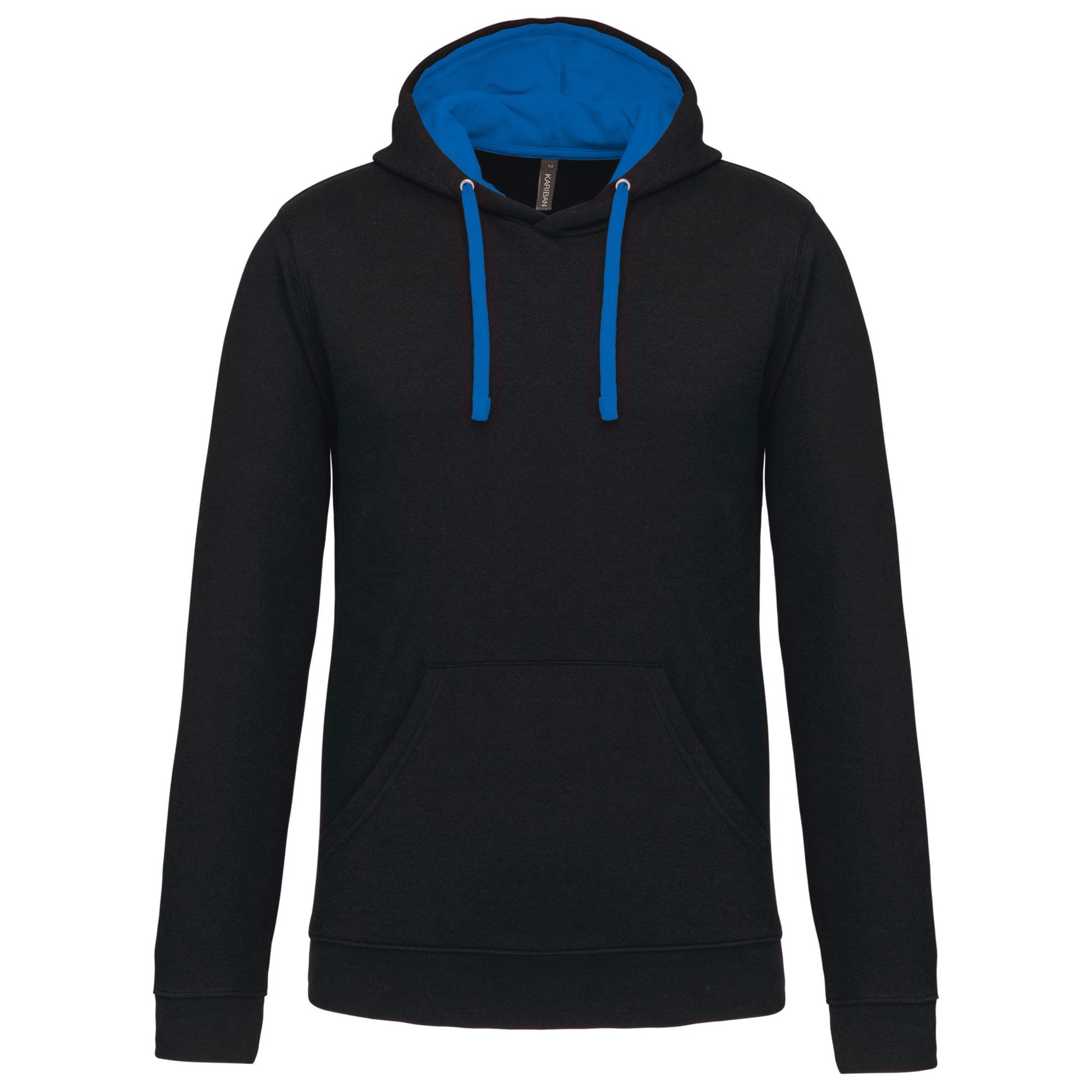 Sweater met contrasterende capuchon