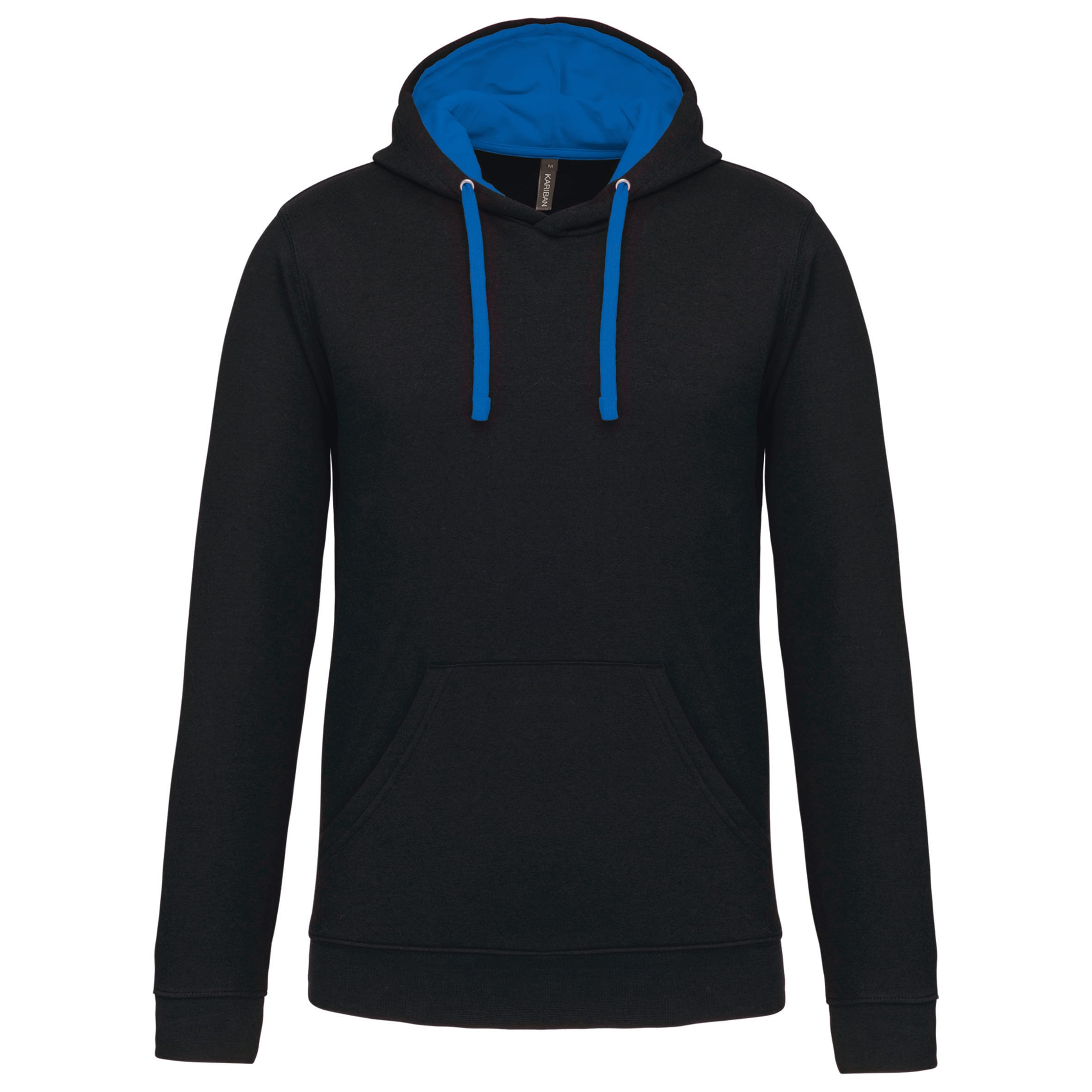 Sweater met contrasterende capuchon