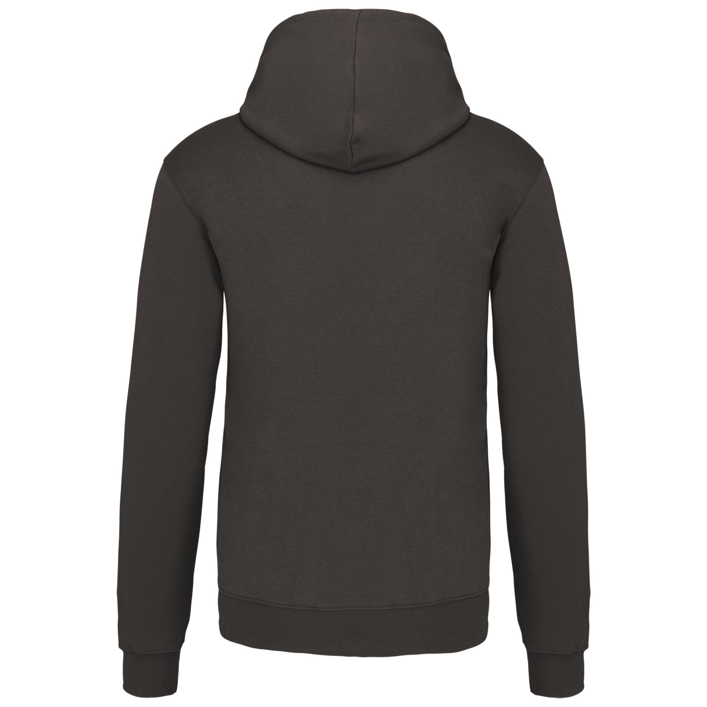 Sweater met contrasterende capuchon