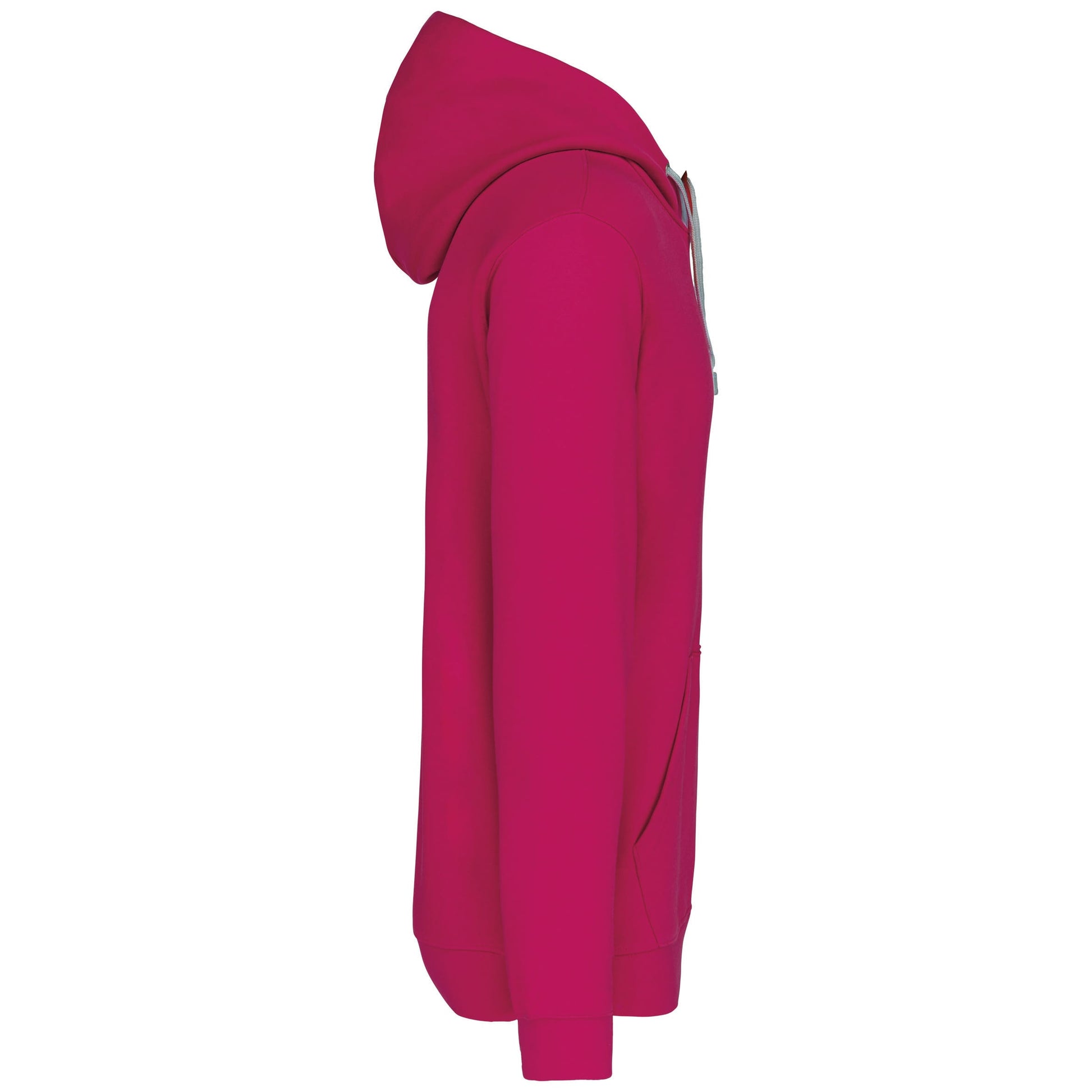 Sweater met contrasterende capuchon