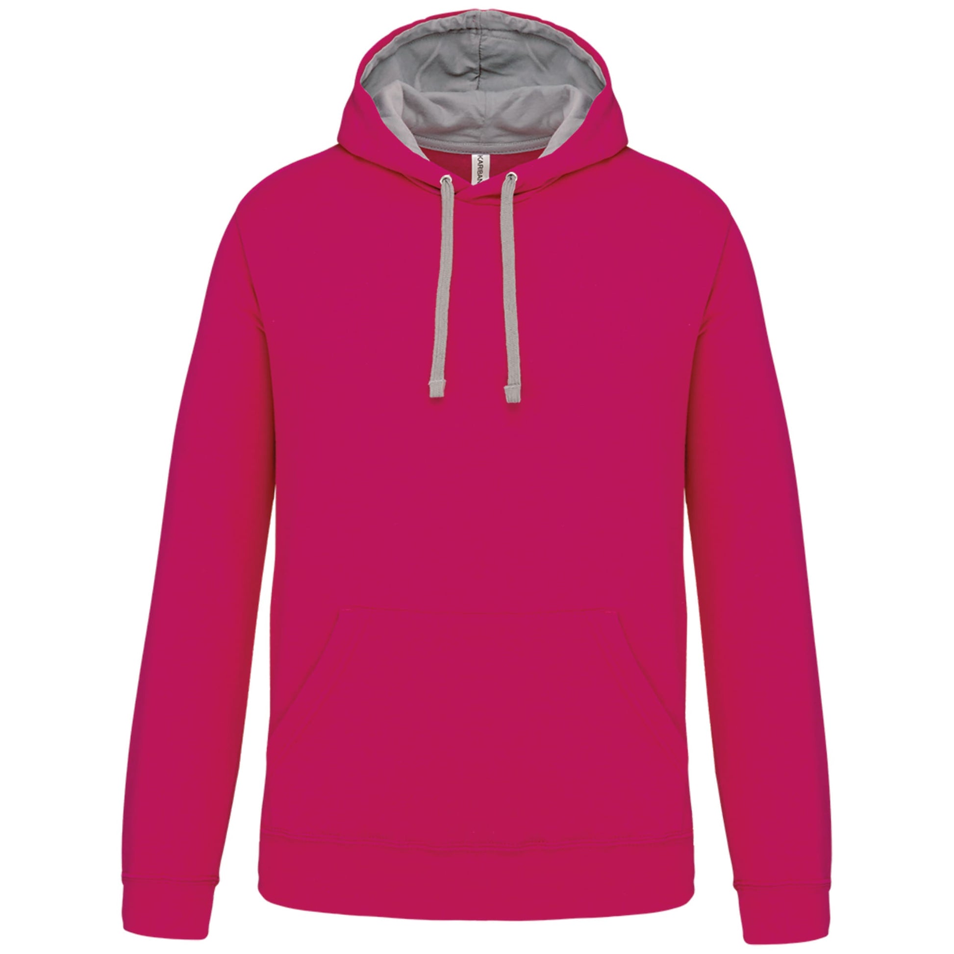 Sweater met contrasterende capuchon
